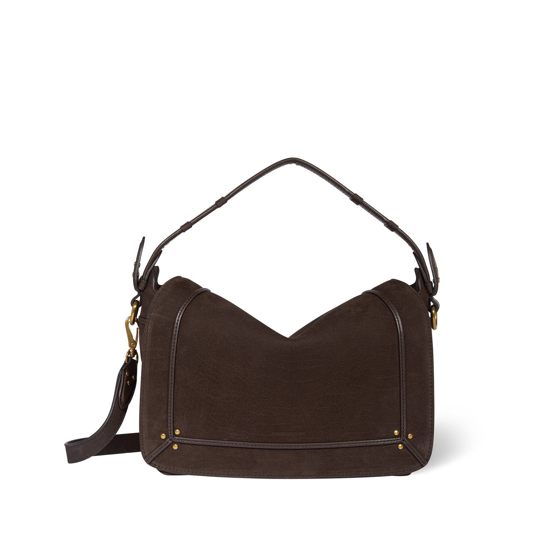 Pepito M Bag Imprimé Croco Moka Taurillon – Jérôme Dreyfuss