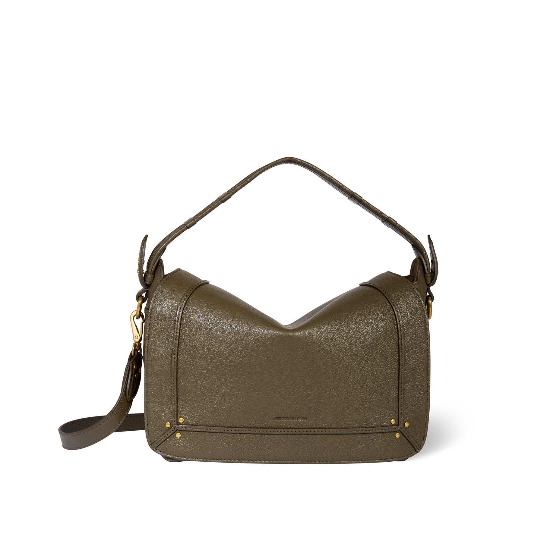 Pepito M Bag Kaki Goatskin – Jérôme Dreyfuss