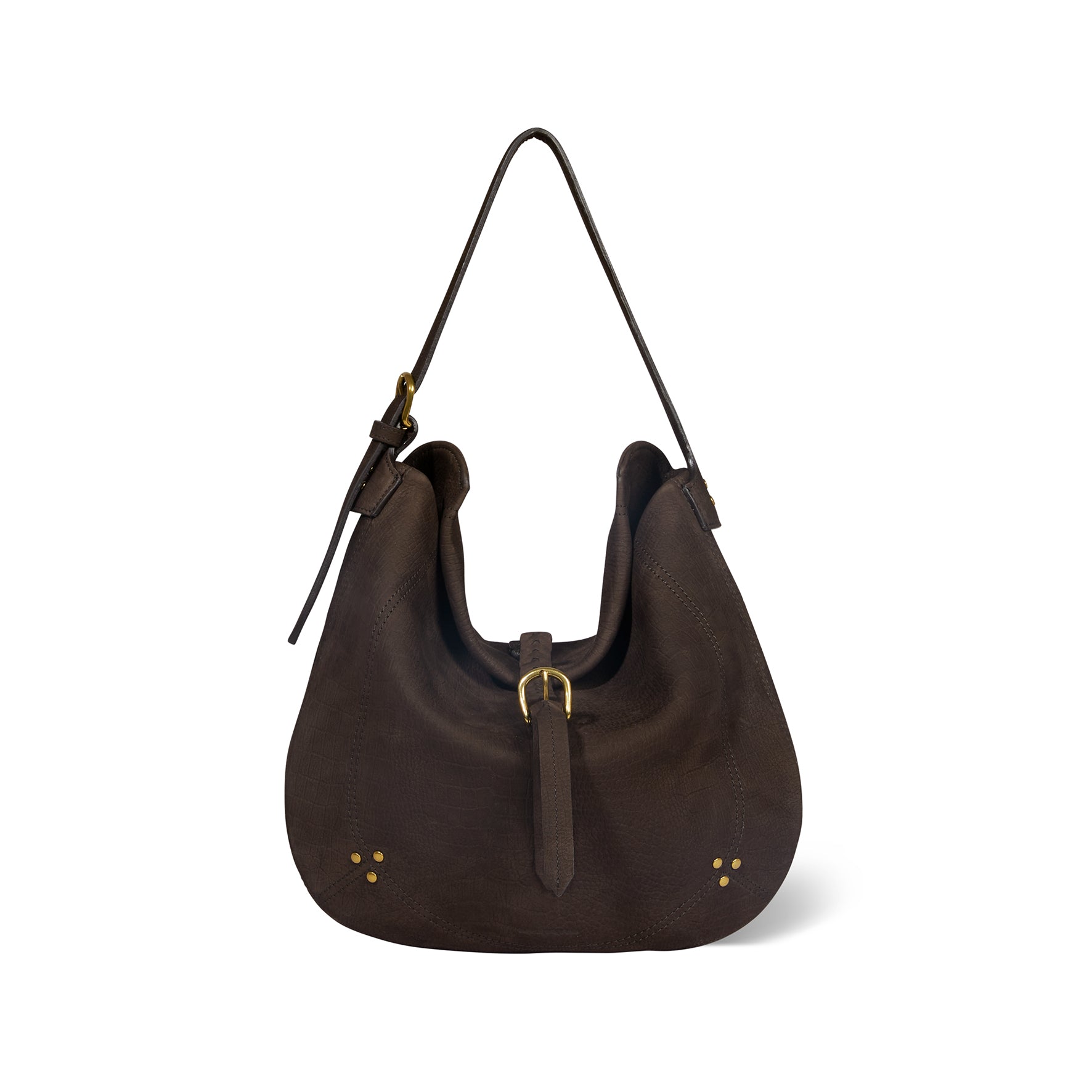 Luis Bag Imprimé Croco Moka Taurillon – Jérôme Dreyfuss