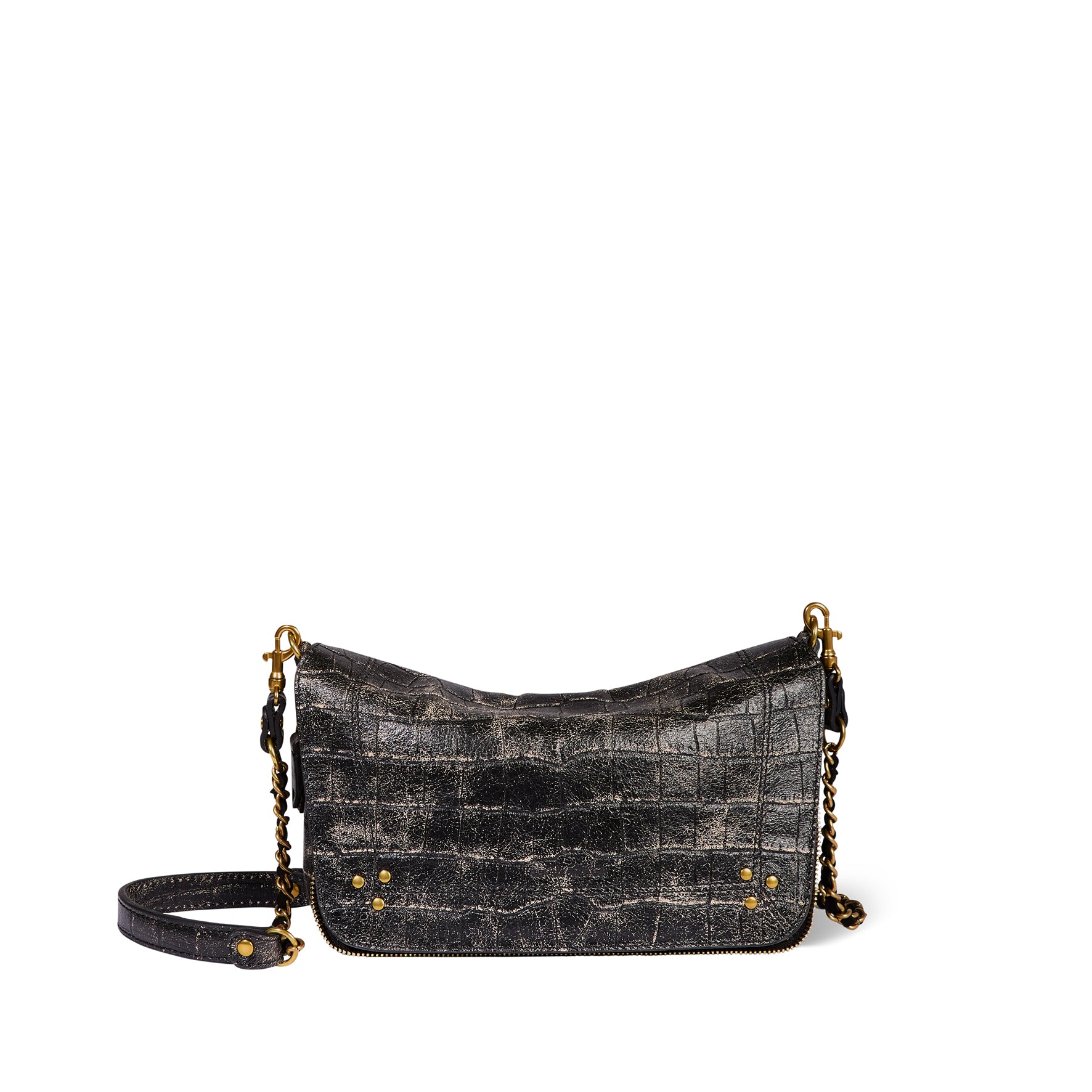 Bobi S Bag Imprimé Croco Grunge Sheepskin – Jérôme Dreyfuss