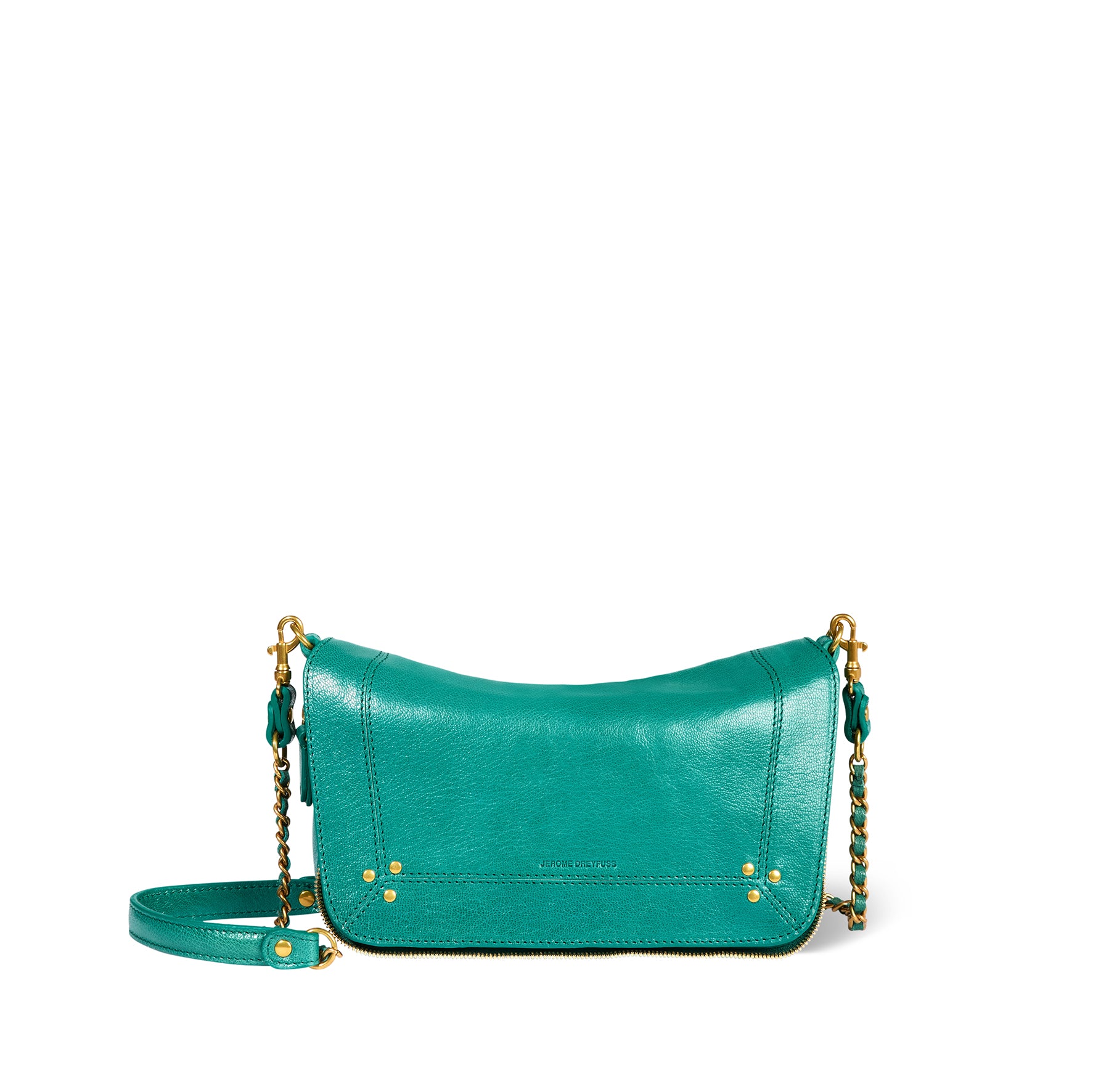 Bobi S Bag Turquoise Goatskin – Jérôme Dreyfuss