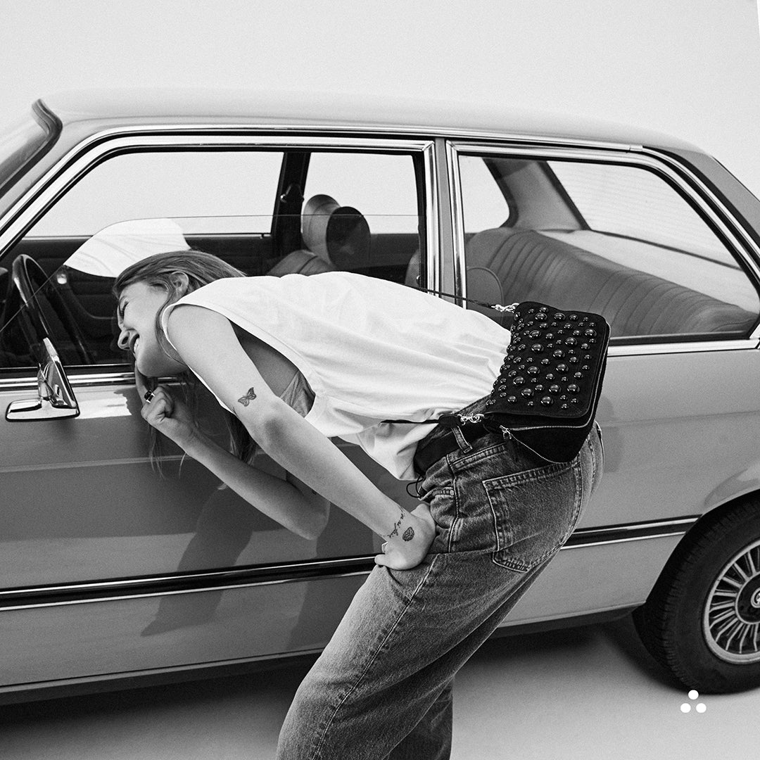 Capsule Jérôme Dreyfuss : sacs à rivets métalliques