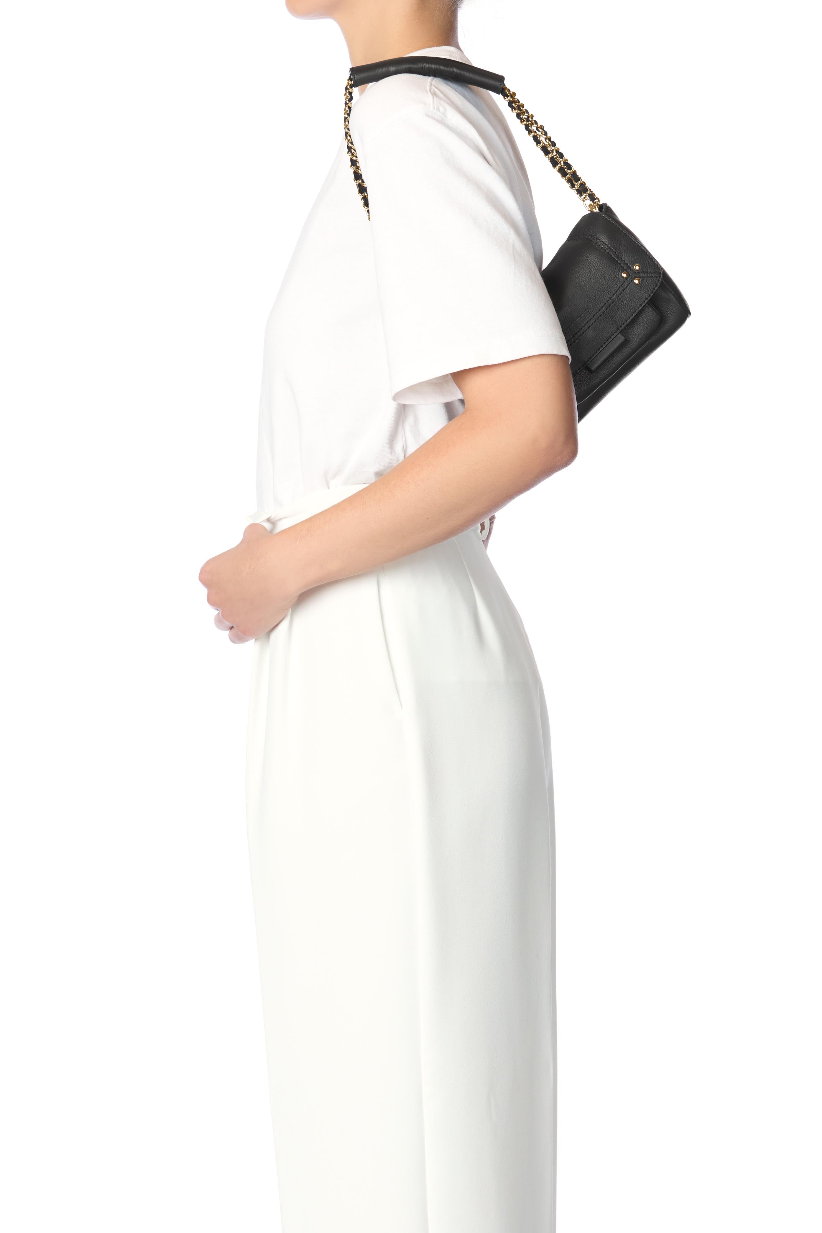 Lulu S Veau Noir Brass