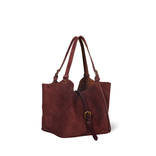 Sac Cabas Joseph S croute velours Brulé