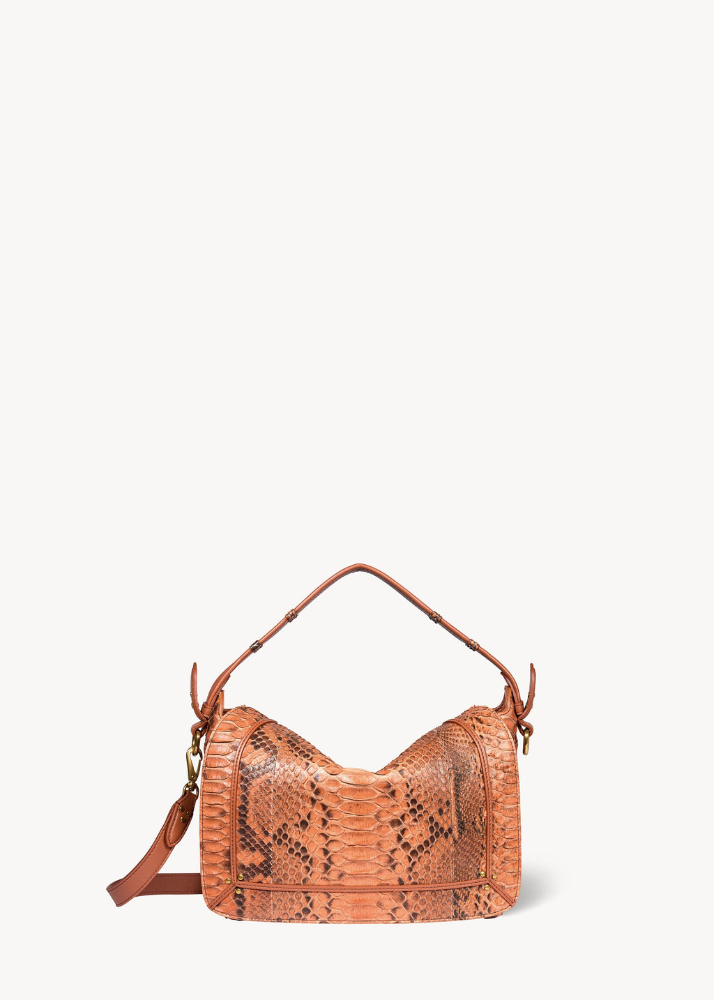 Sac Pepito M python Cognac