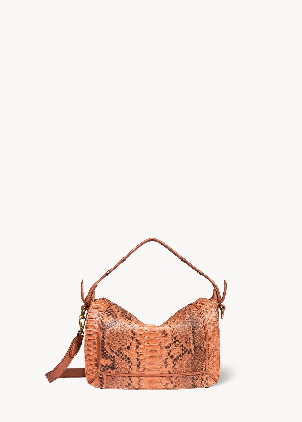 Sac Pepito M python Cognac