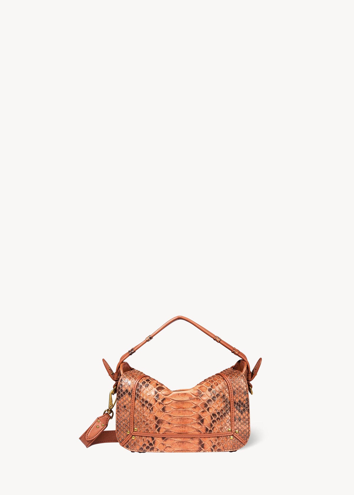 Pepito S Tasche Cognac python