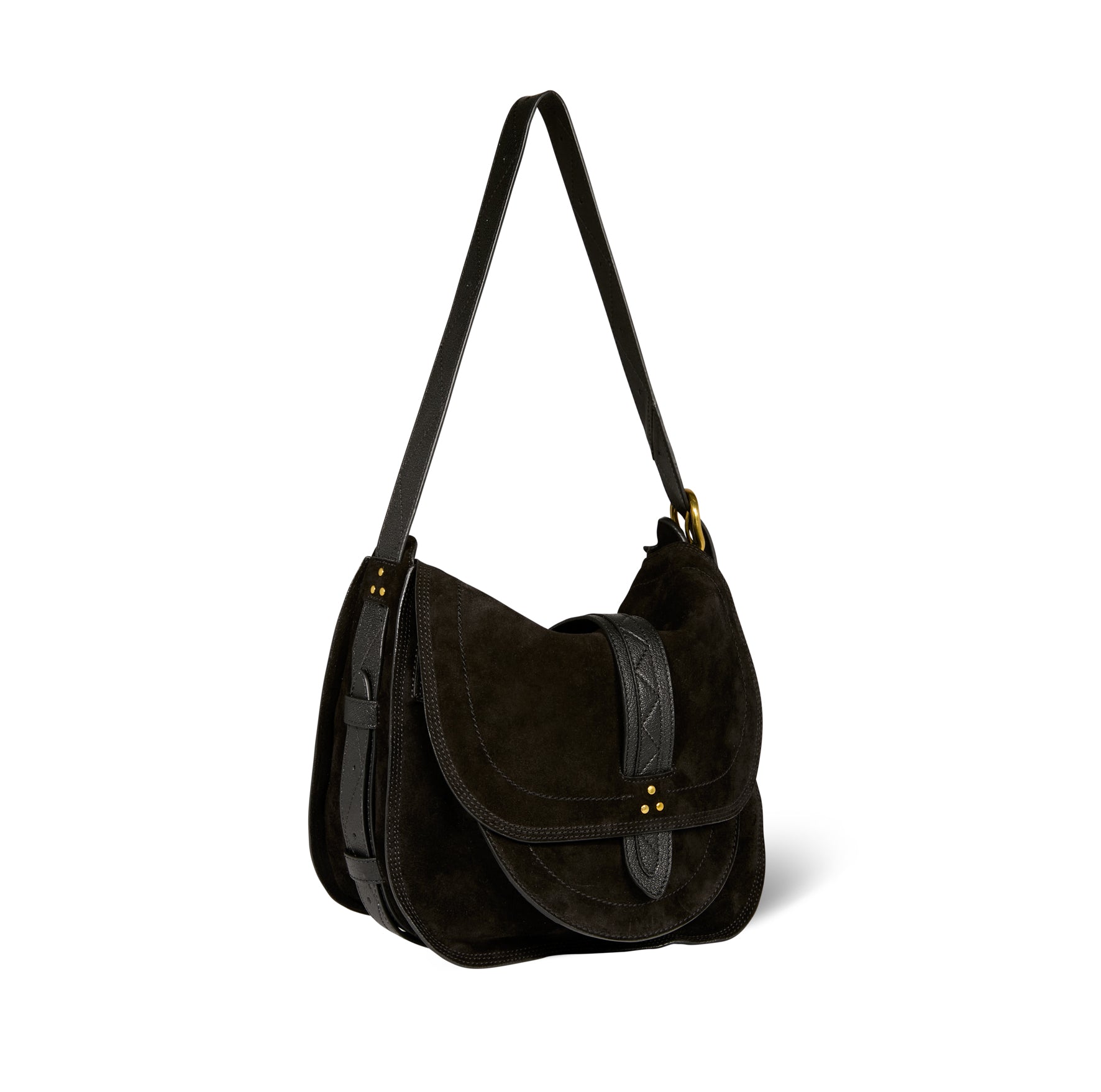 Mario Croute velours Noir