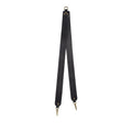 Bandoulière simple Vachette Noir Brass