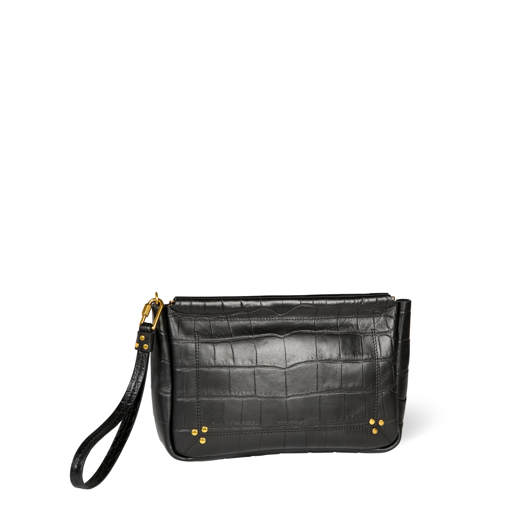 Clap L Vachette Imprimé Croco Noir