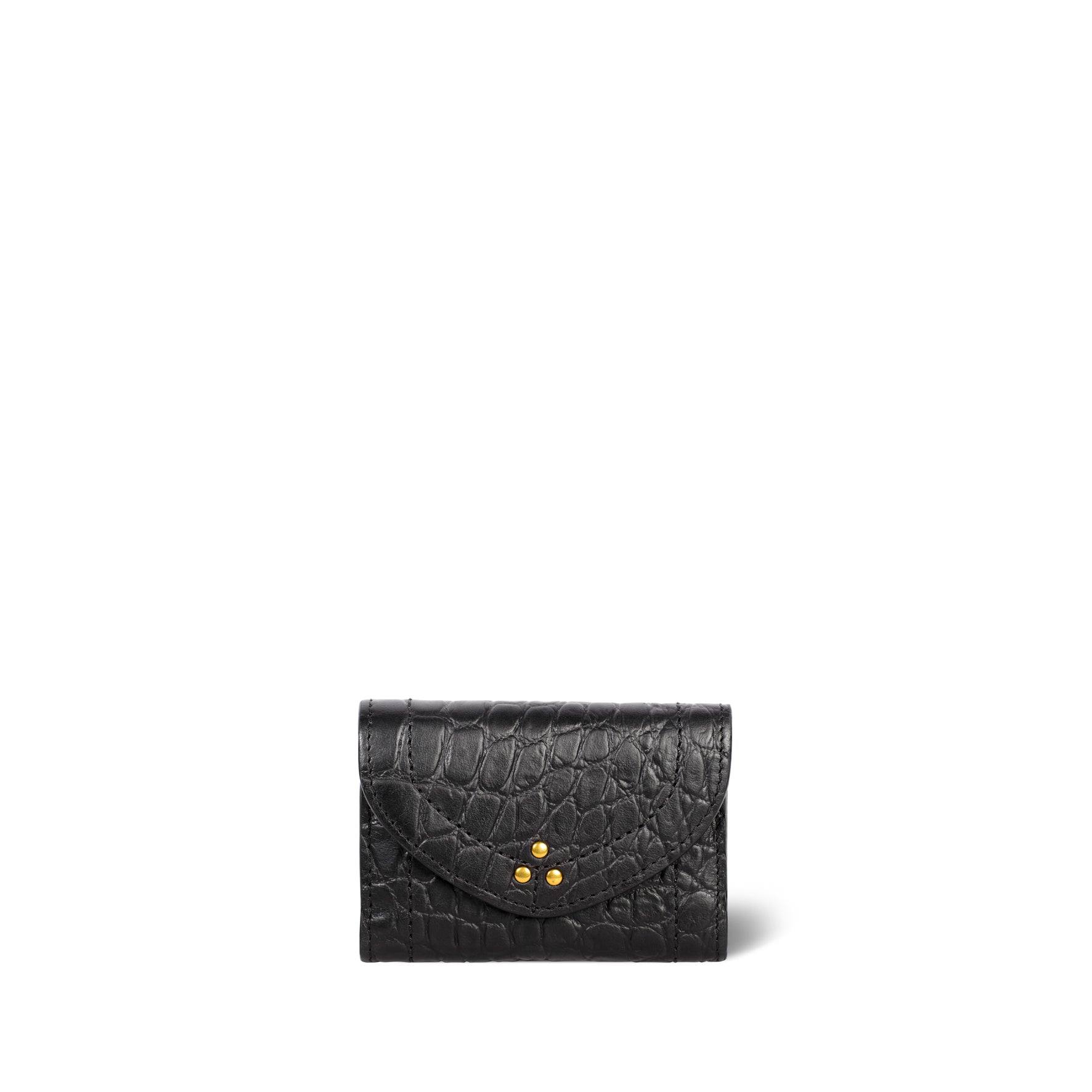 Helmut PM Vachette Imprimé Croco Noir