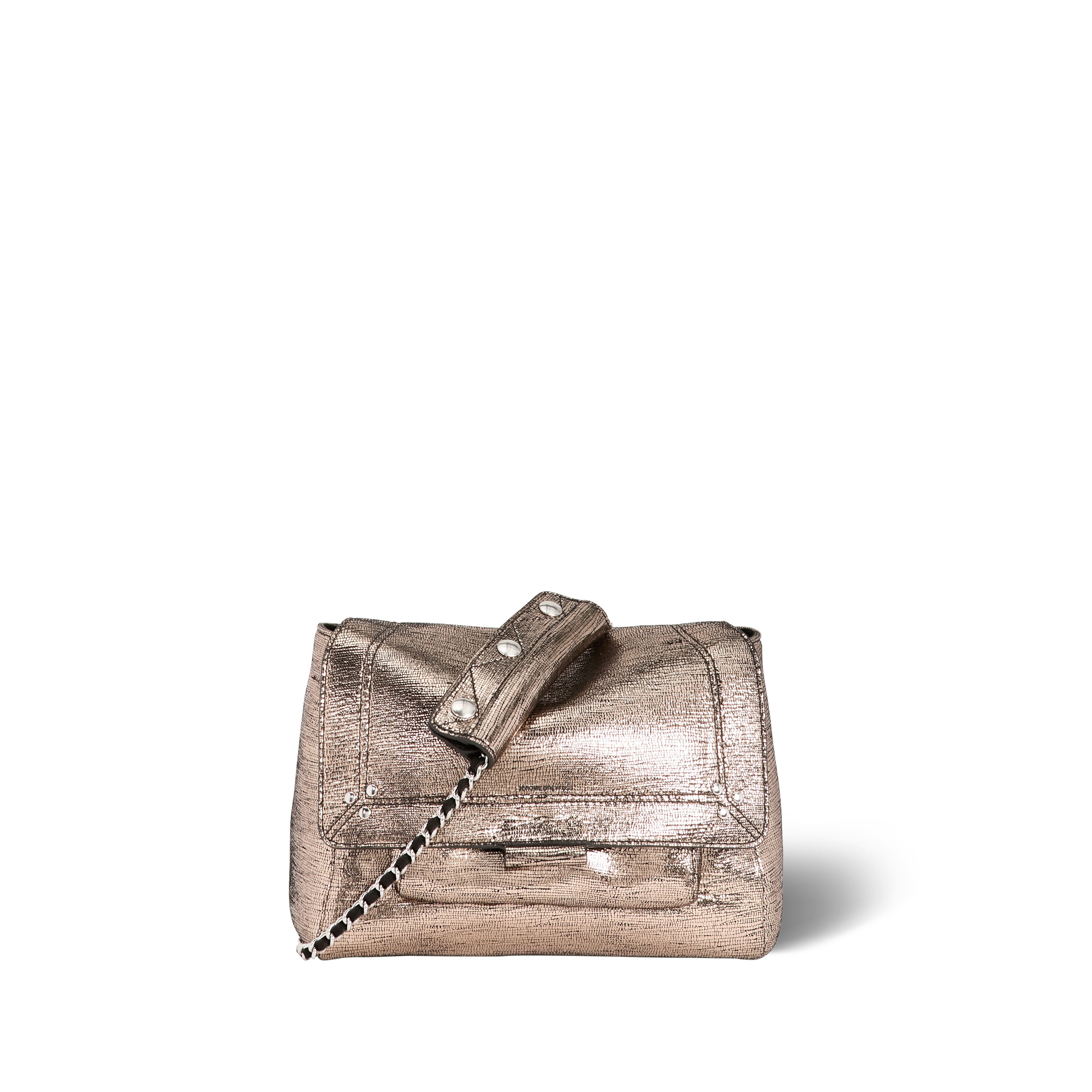 Lulu M Chèvre Lamé Champagne