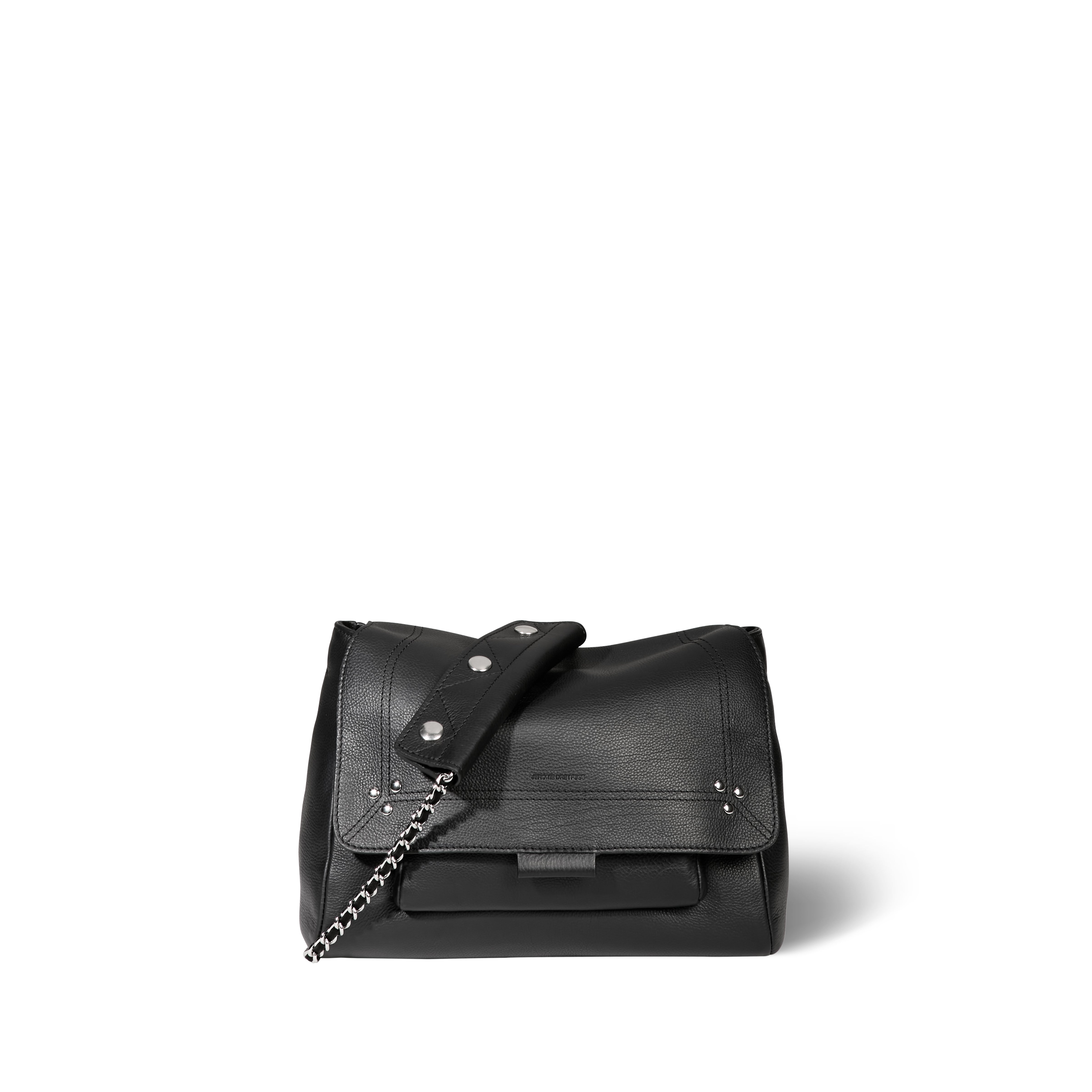 Lulu M Veau Noir Silver