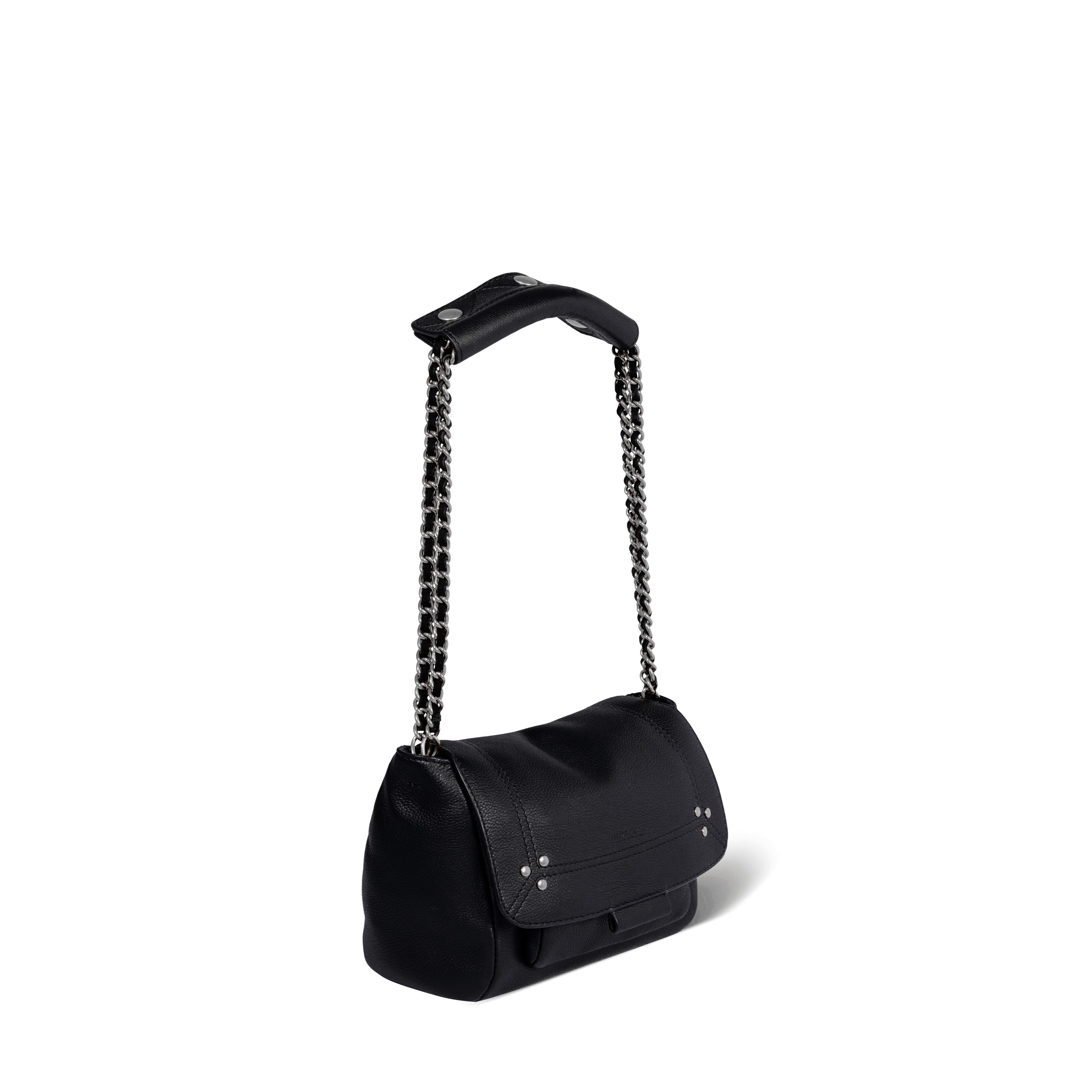 Lulu S Veau Noir Silver