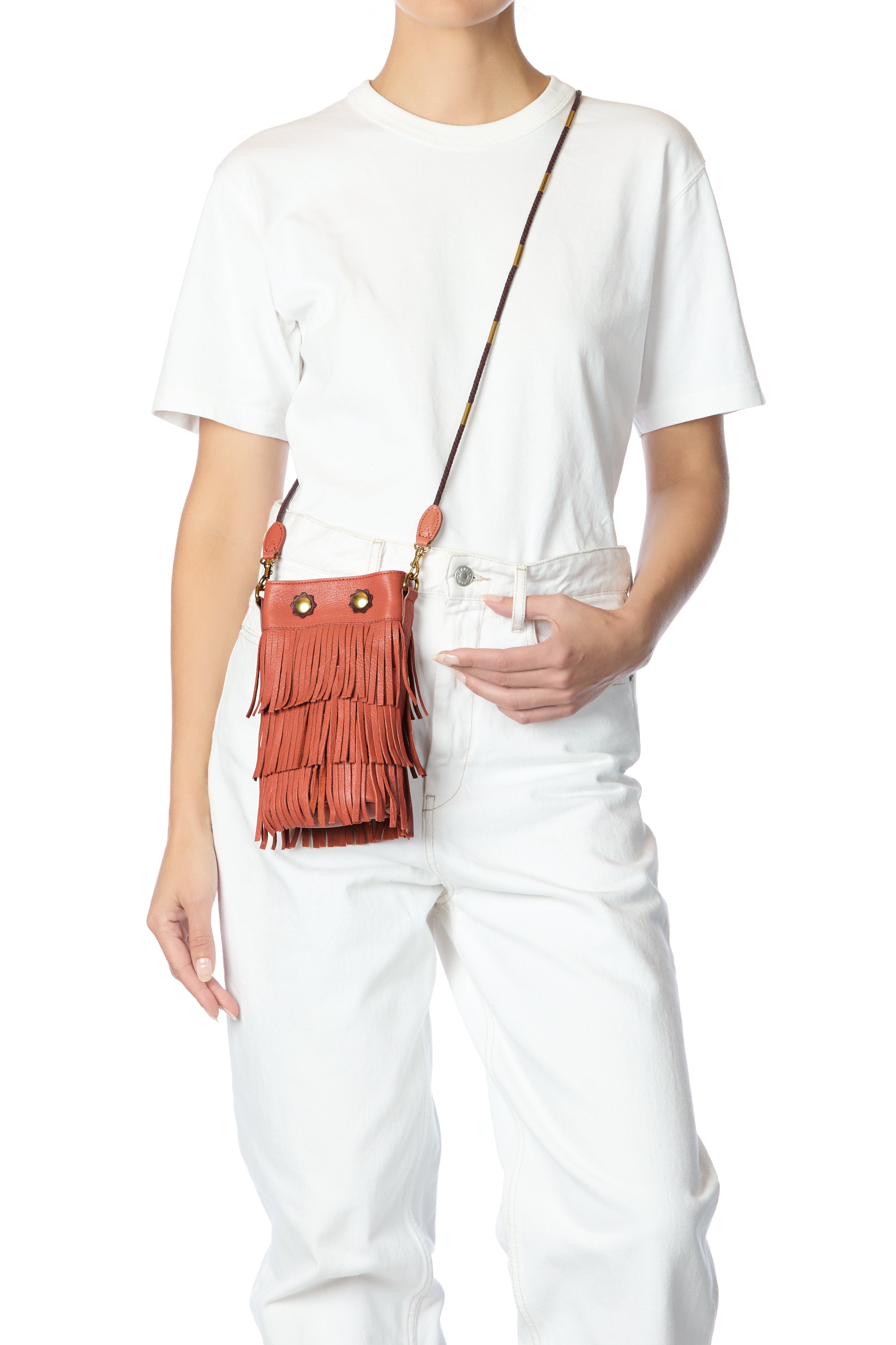 Ben Mini Croûte Velours Haenyeo Terracotta