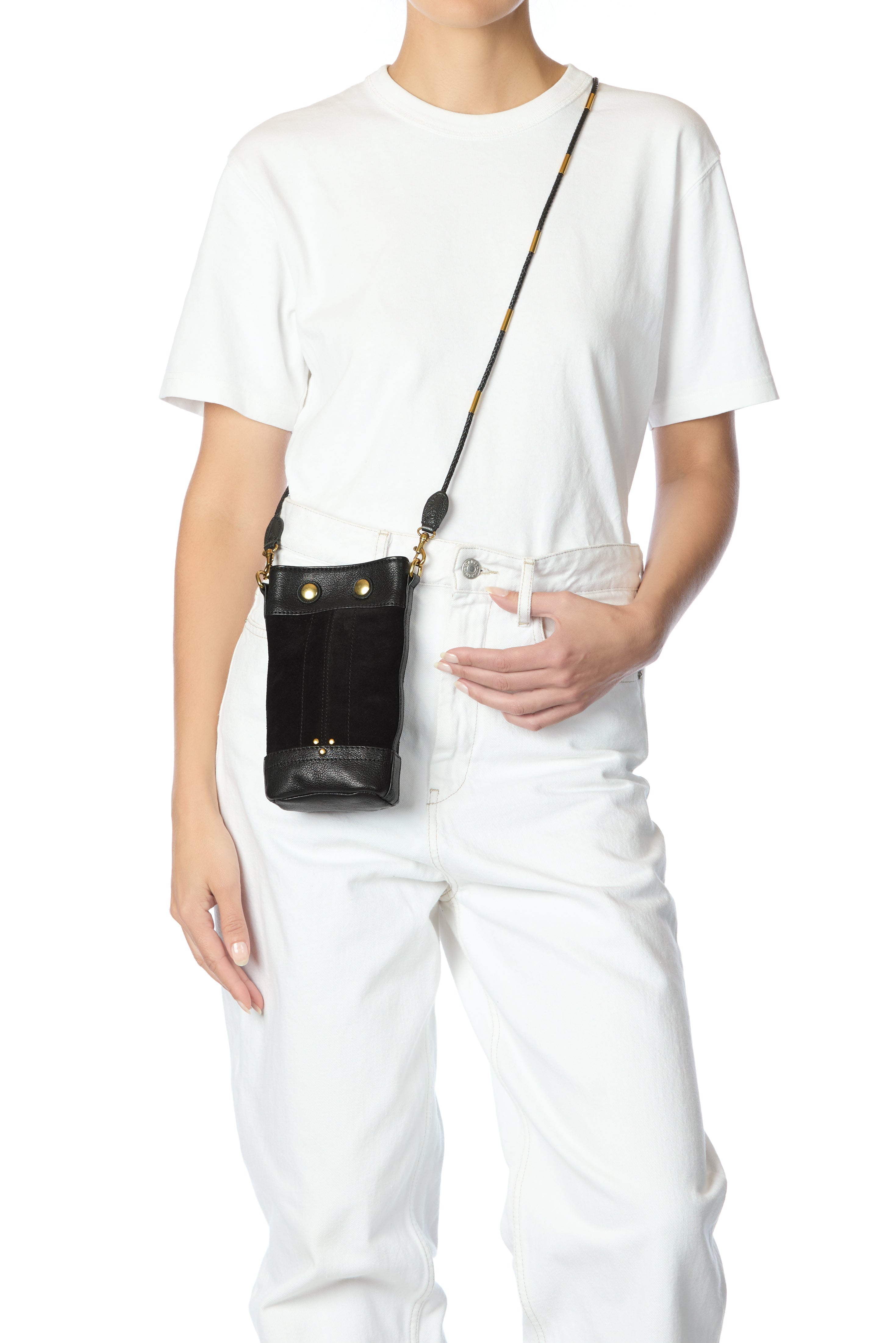 Ben Mini Croûte Velours Noir