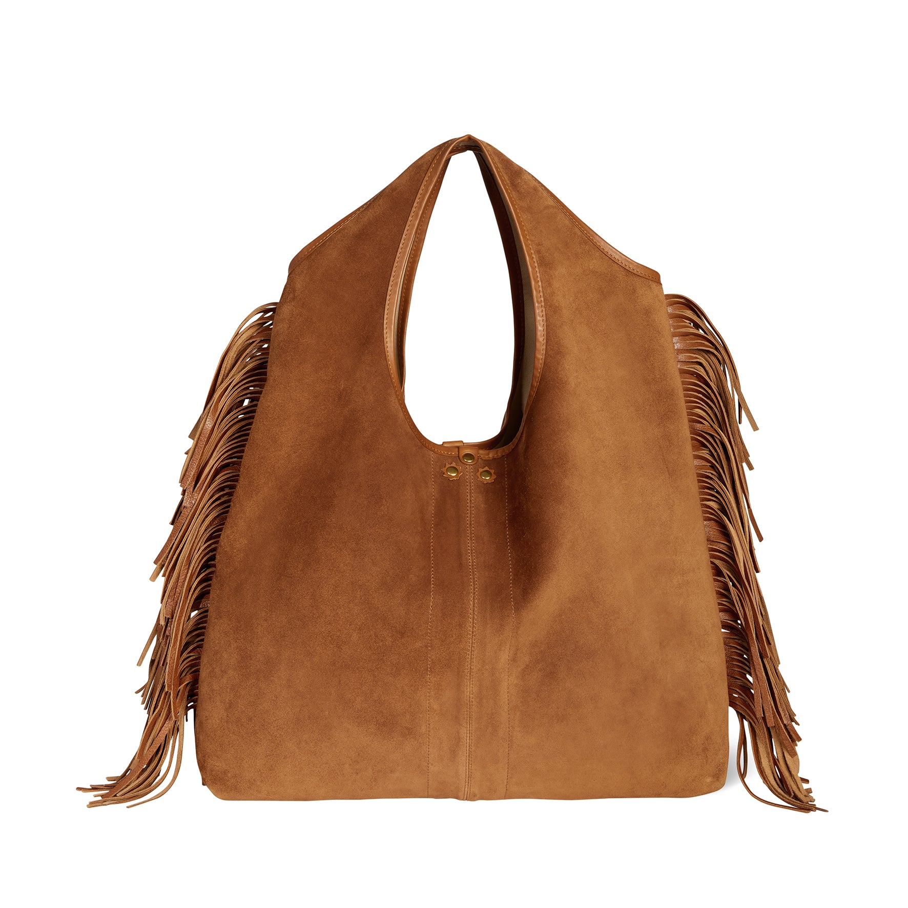 Sac Paco Croûte Velours Haenyeo Caramel