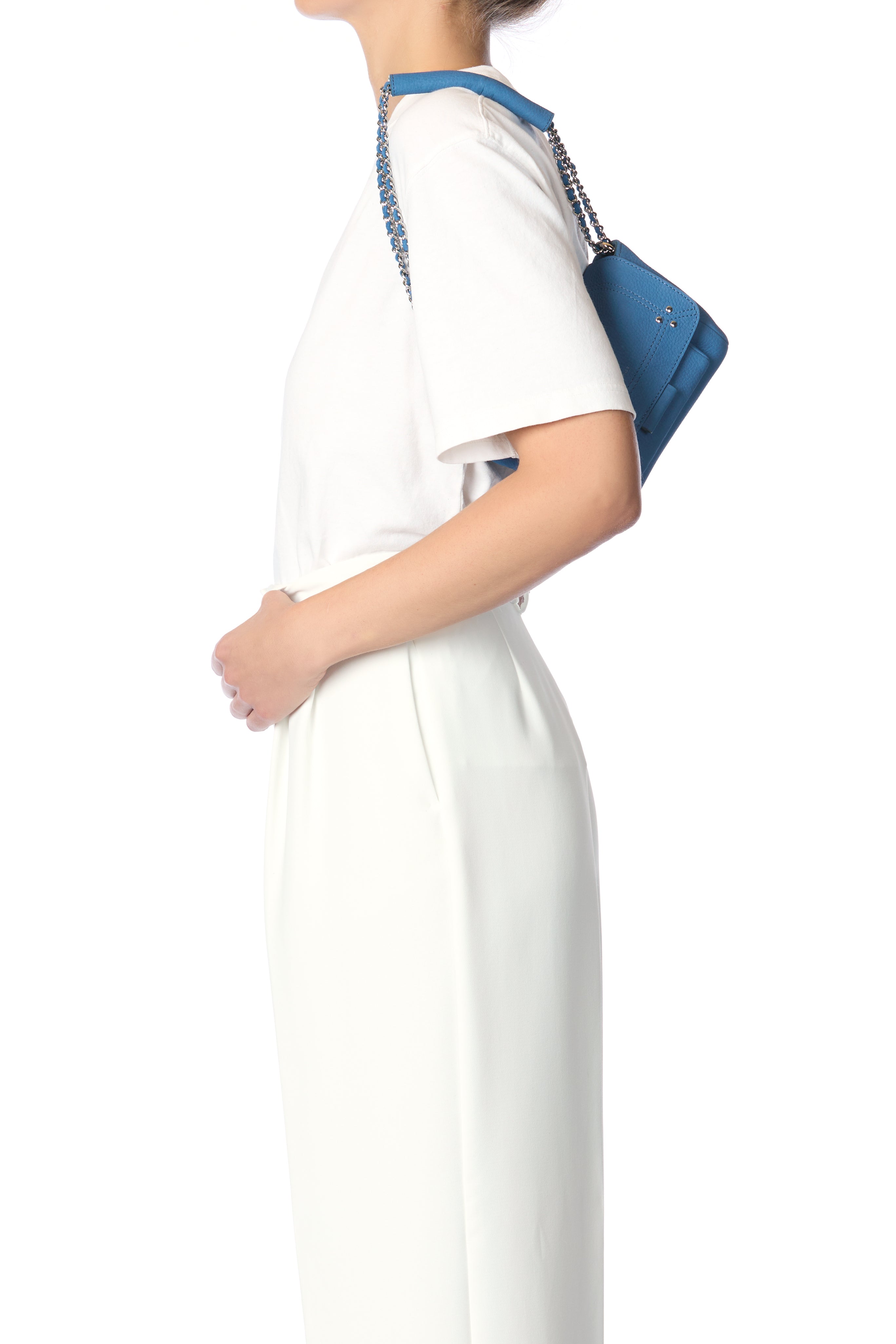 Sac Lulu S Vachette Nubuck indigo