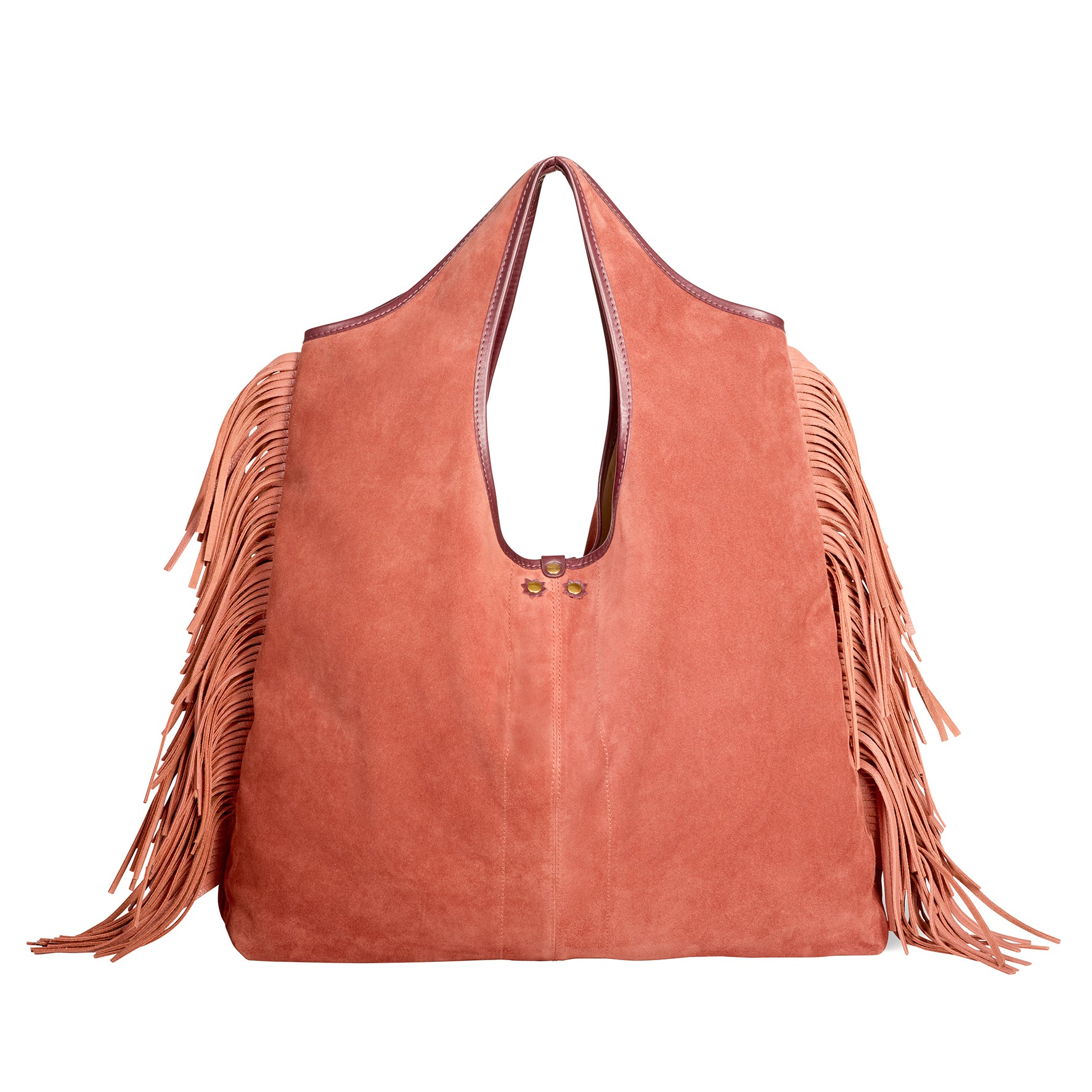 Sac Paco Croûte Velours Haenyeo Terracotta