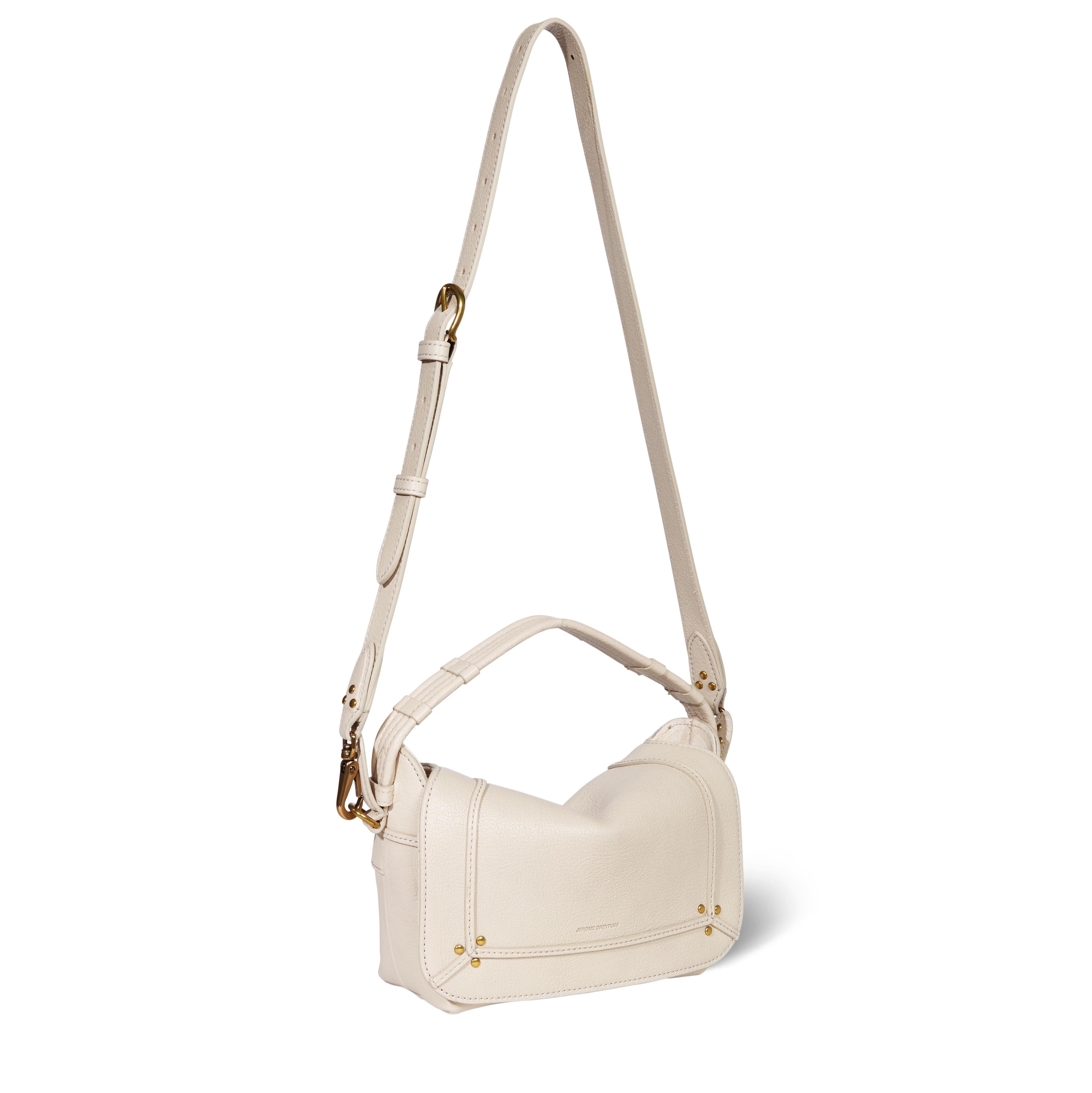 Sac Pepito S Chèvre Ecru grainé