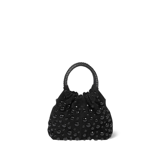 Sac Gordi S croute velours Noir / Noir