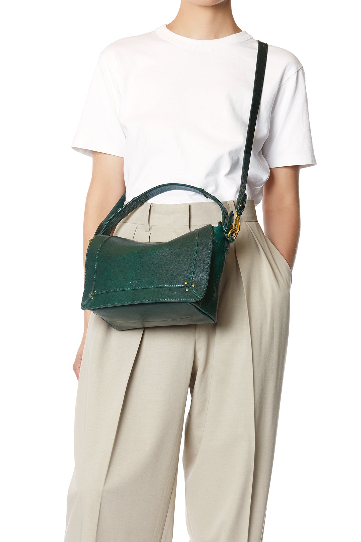 Pepito M Bag Goatskin Sapin – Jérôme Dreyfuss