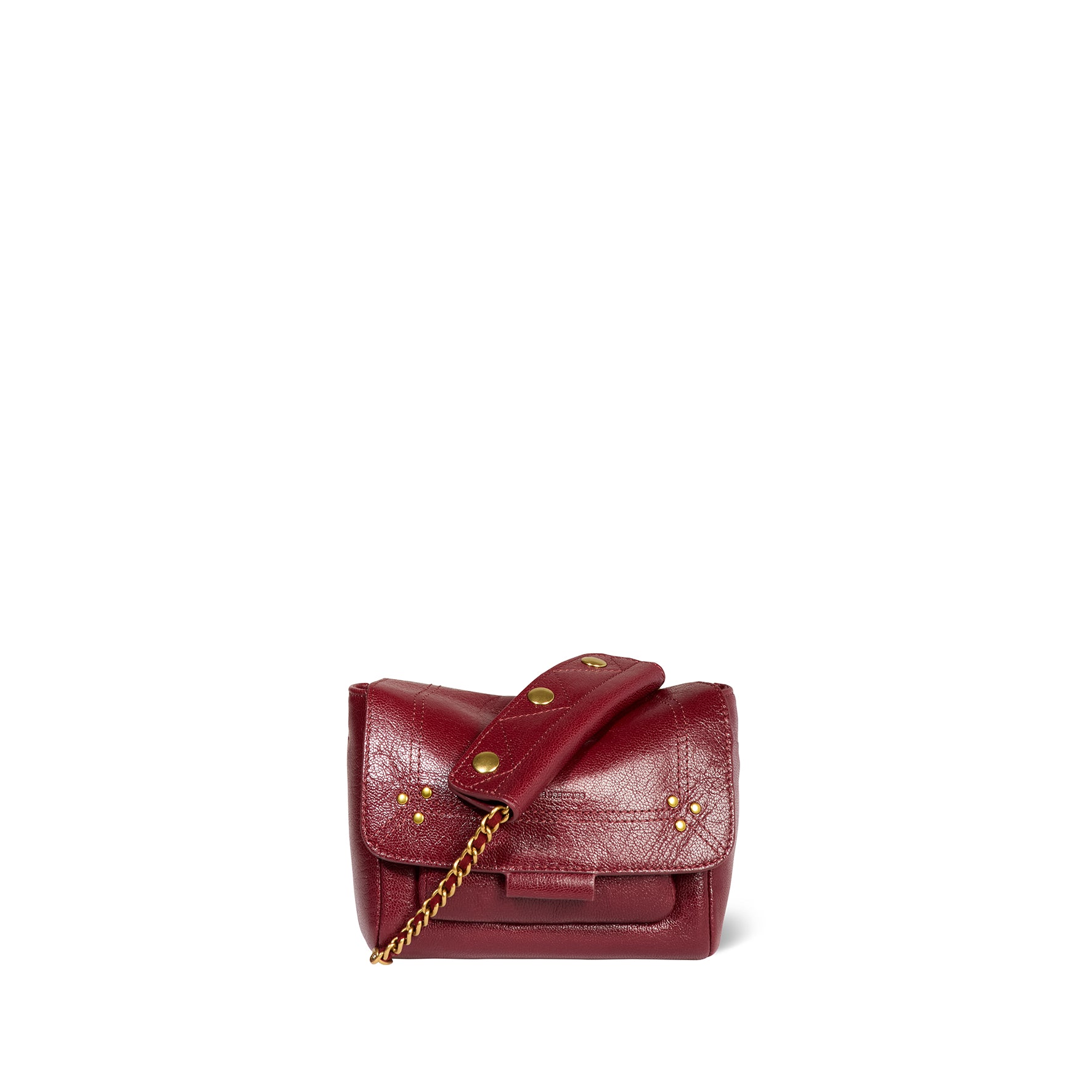 Lulu S Bag Goatskin Bordeaux – Jérôme Dreyfuss - Main Image