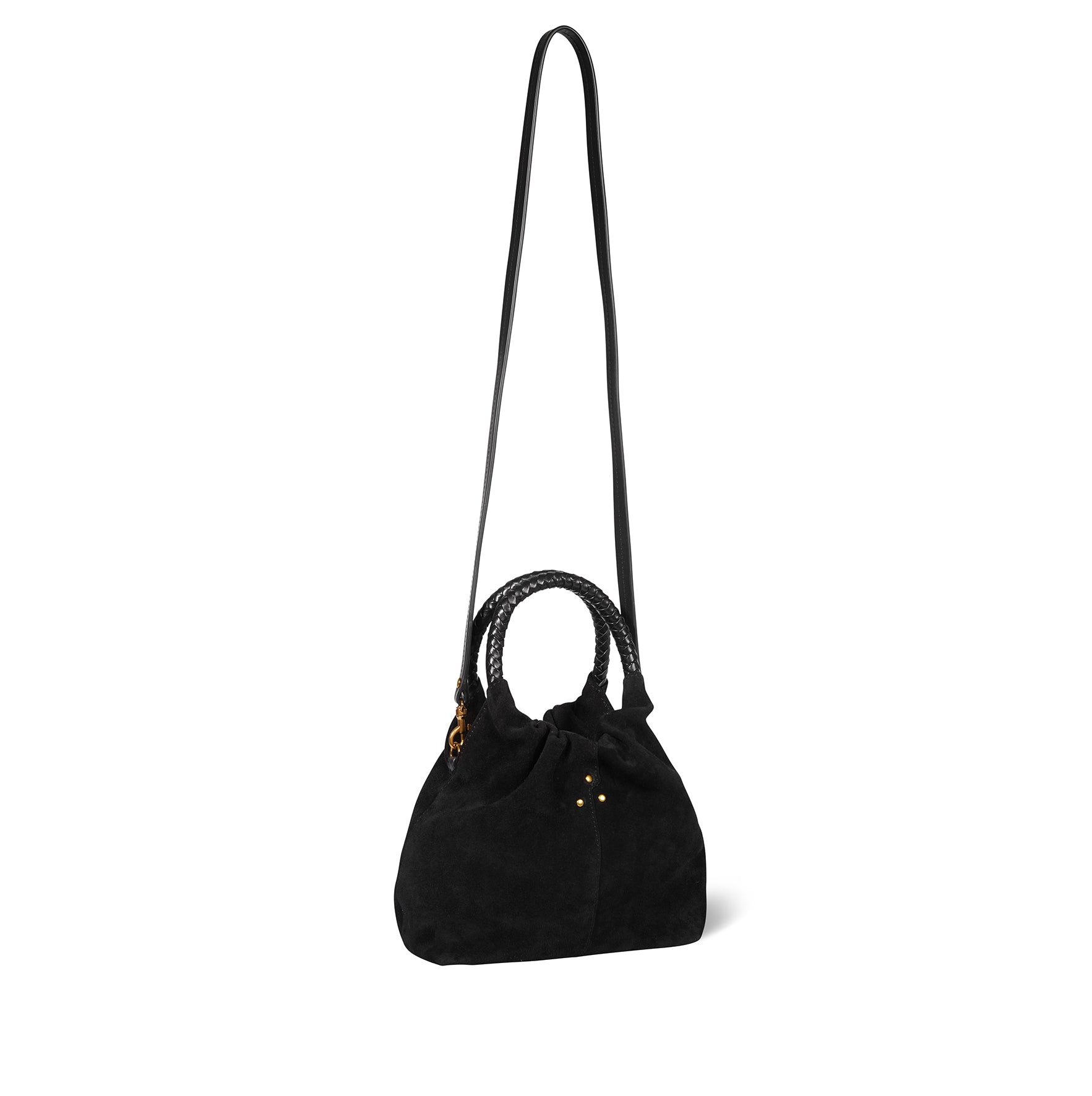 Sac Gordi S croute velours Noir