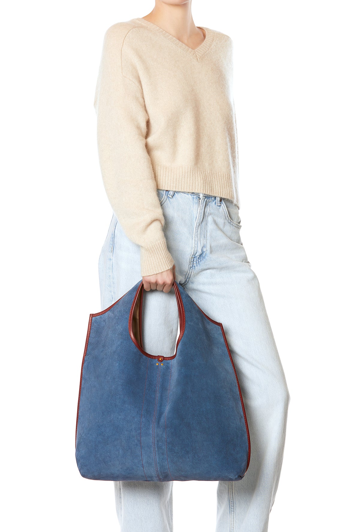 Sac Cabas Paco croute velours Jean's