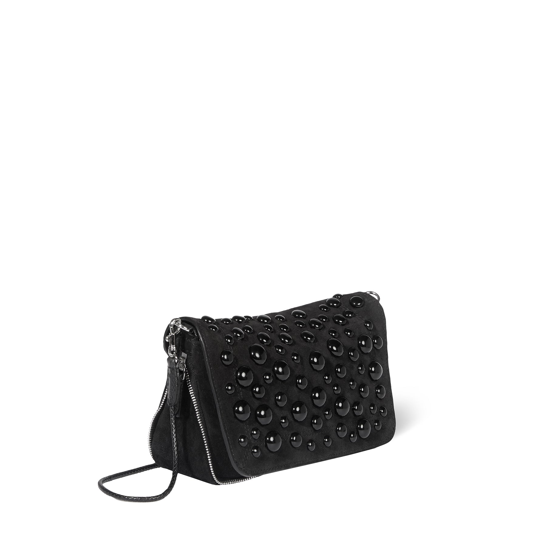 Sac Bobi S croute velours Noir / Noir