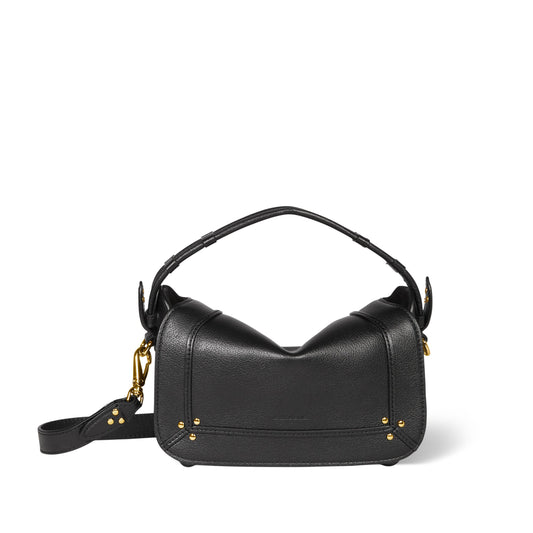 Sac Pepito S Buffle Noir Brass