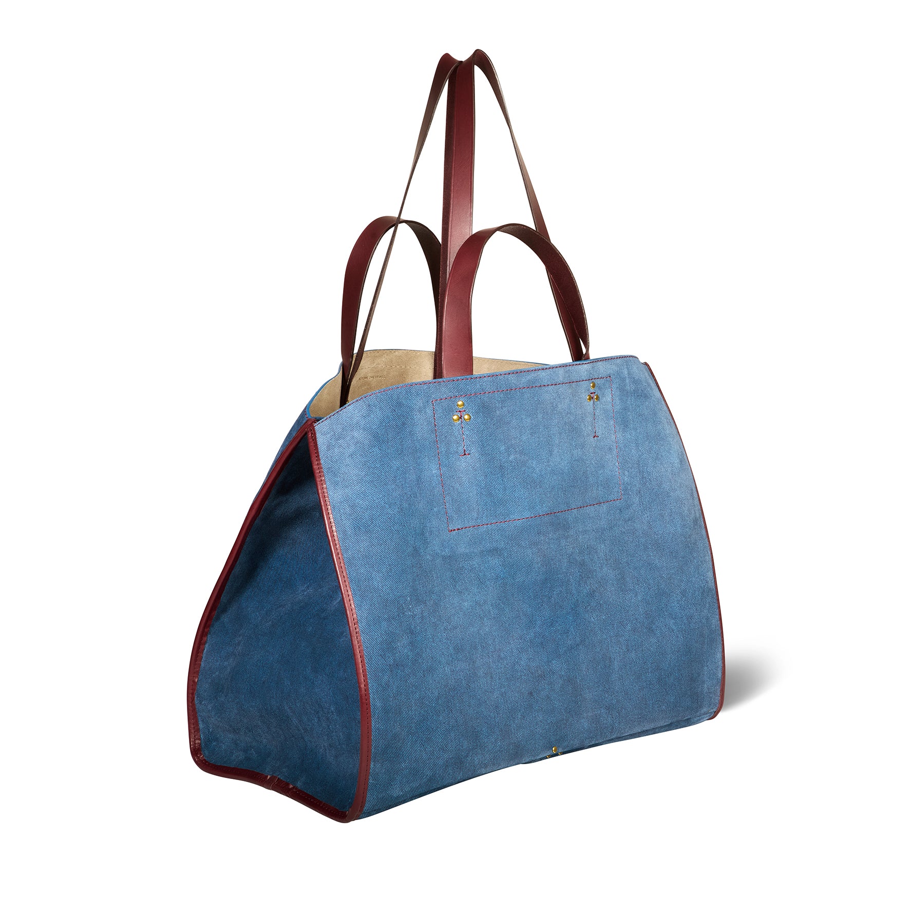 Sac Cabas Léon L croute velours Jean's