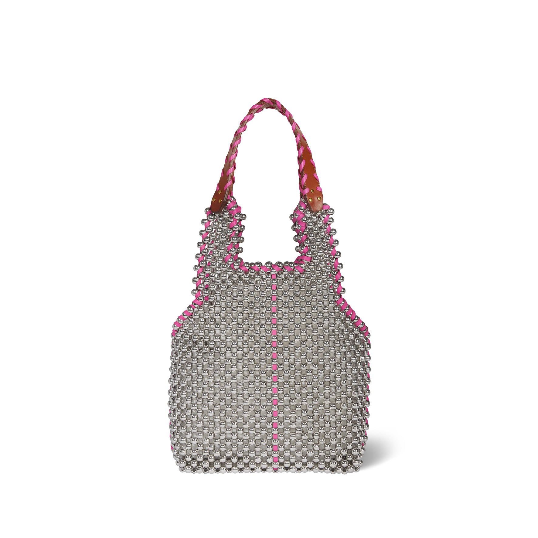 Sac Marcel Perle Perles Rose