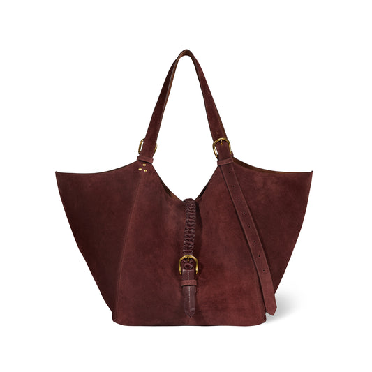 Sac Cabas Joseph M croute velours Brulé