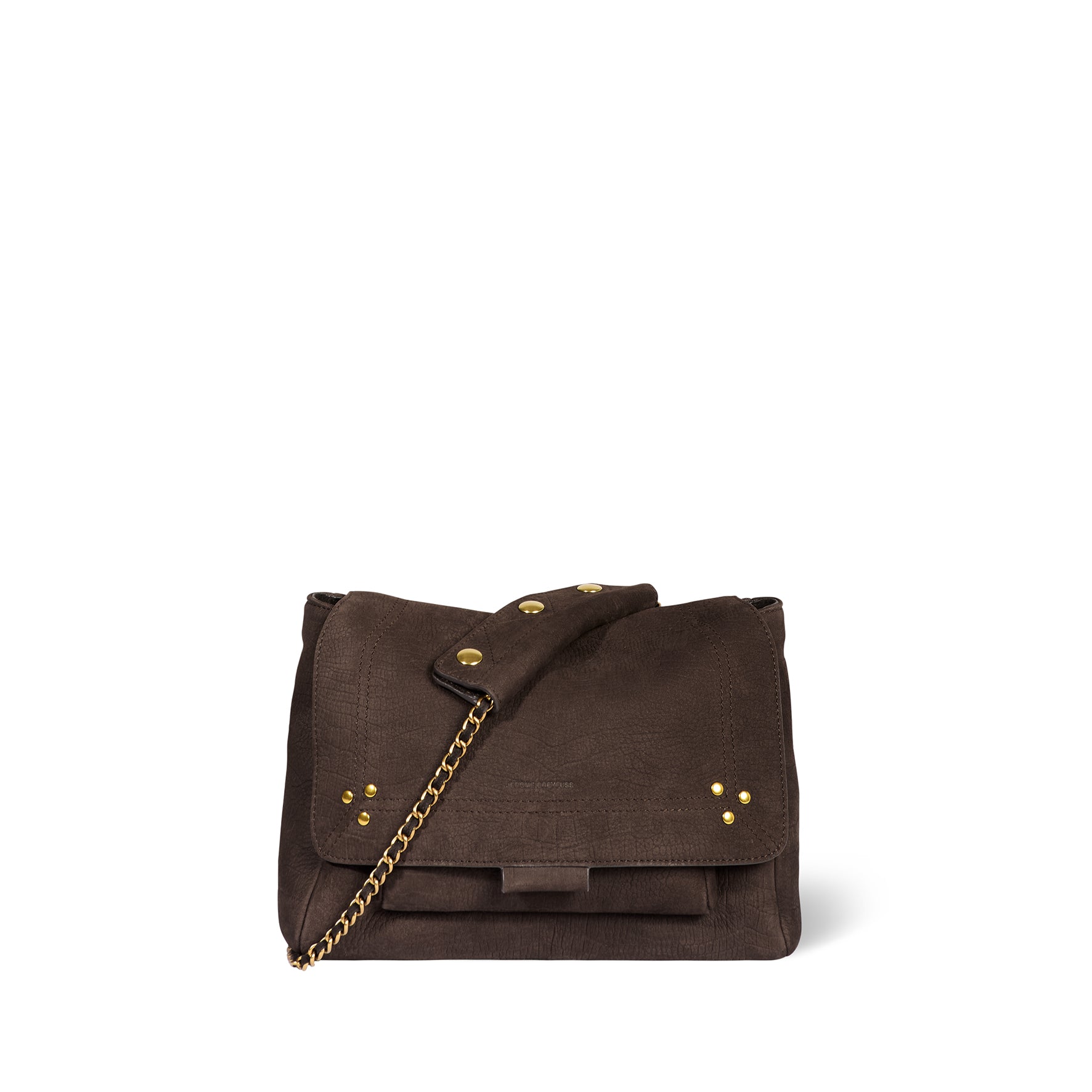 Sac Lulu M taurillon Imprimé Croco Moka