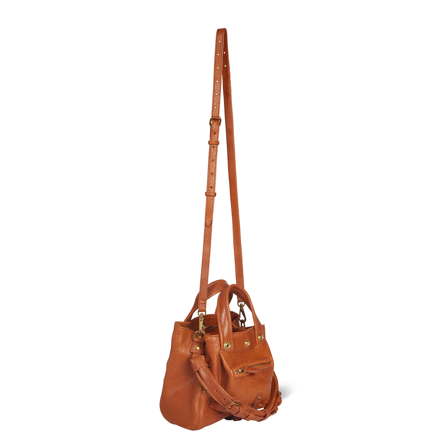 Sac Billy Nano Agneau Cognac