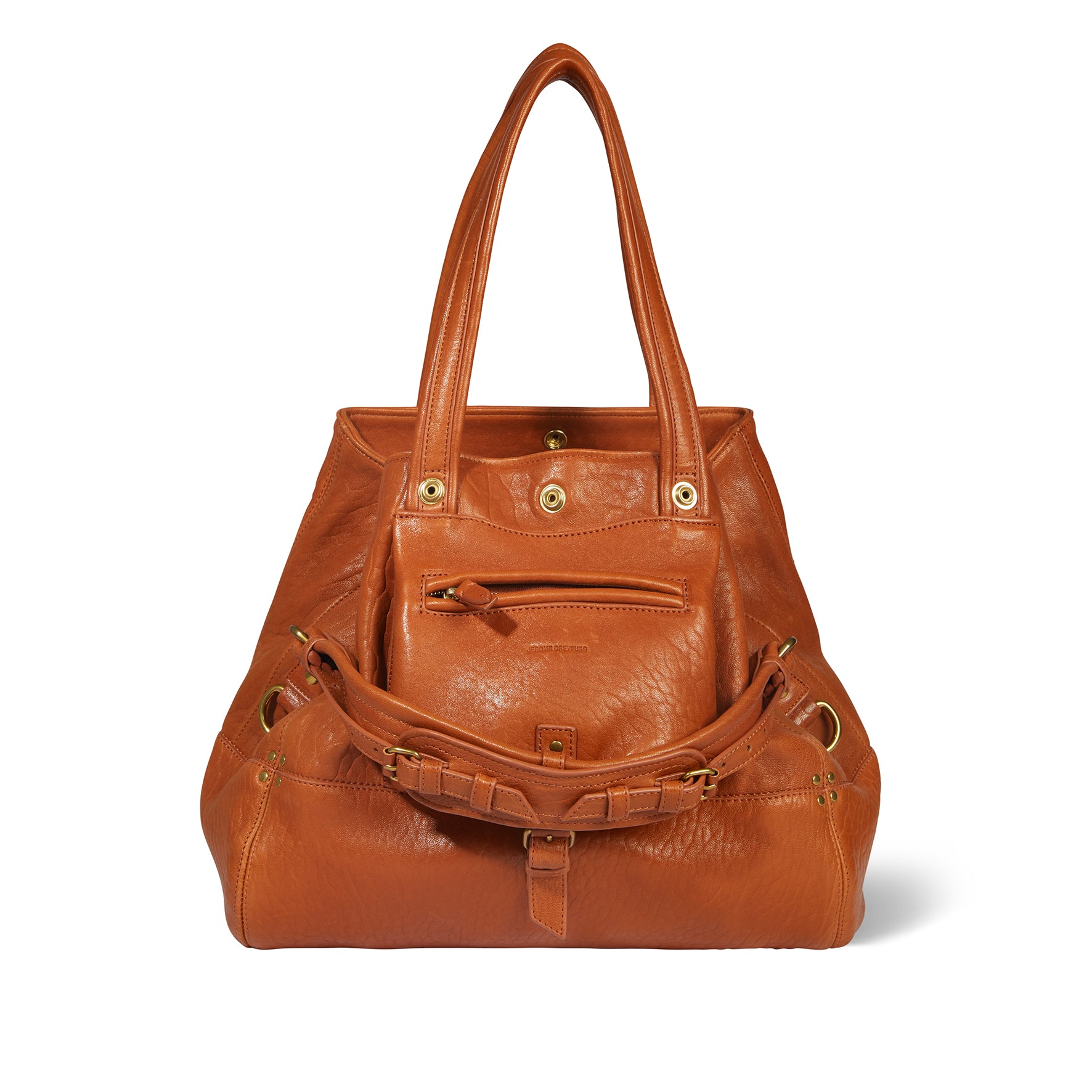 Sac Billy M Agneau Cognac