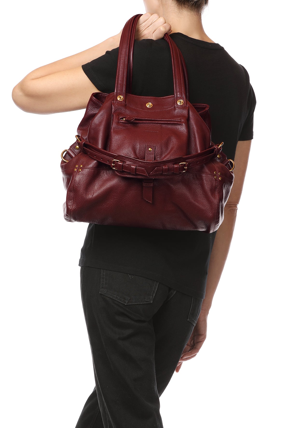 Billy M Bag Brulé Goatskin – Jérôme Dreyfuss