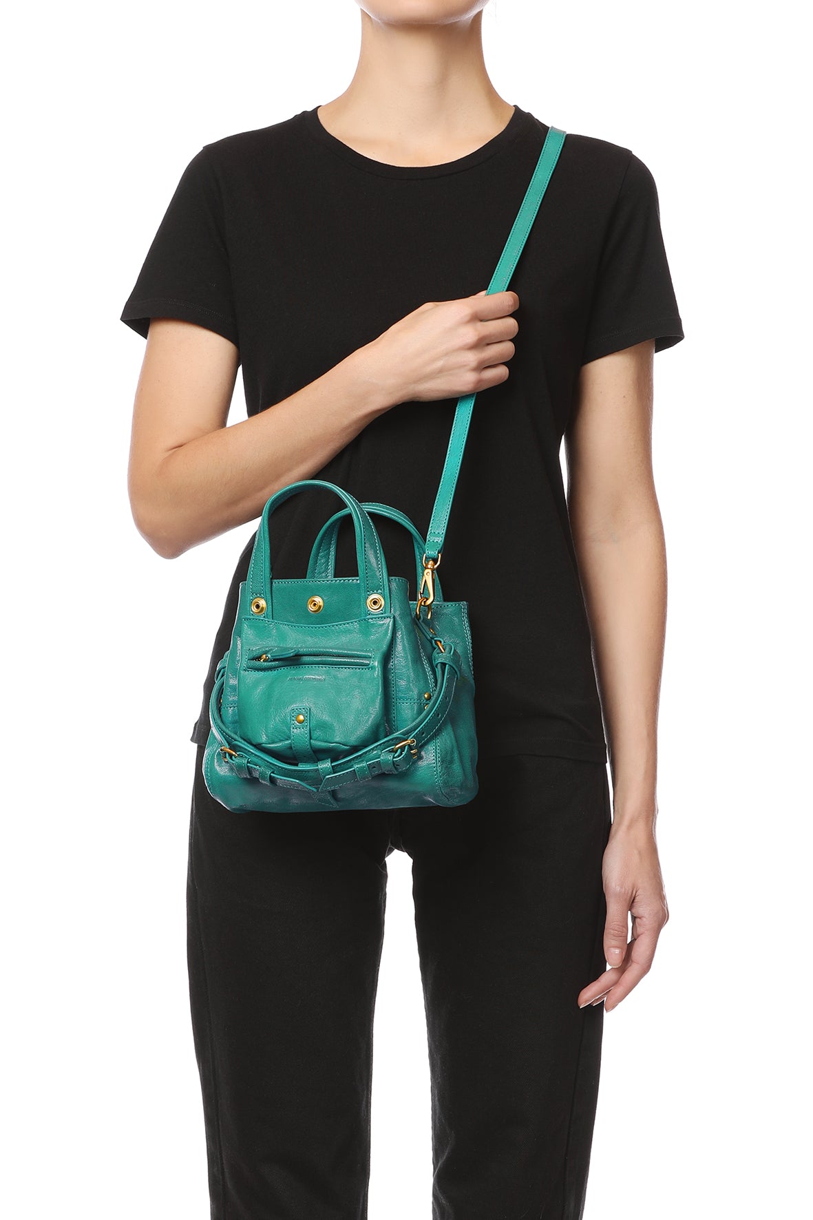 Billy Nano Bag Turquoise Goatskin – Jérôme Dreyfuss