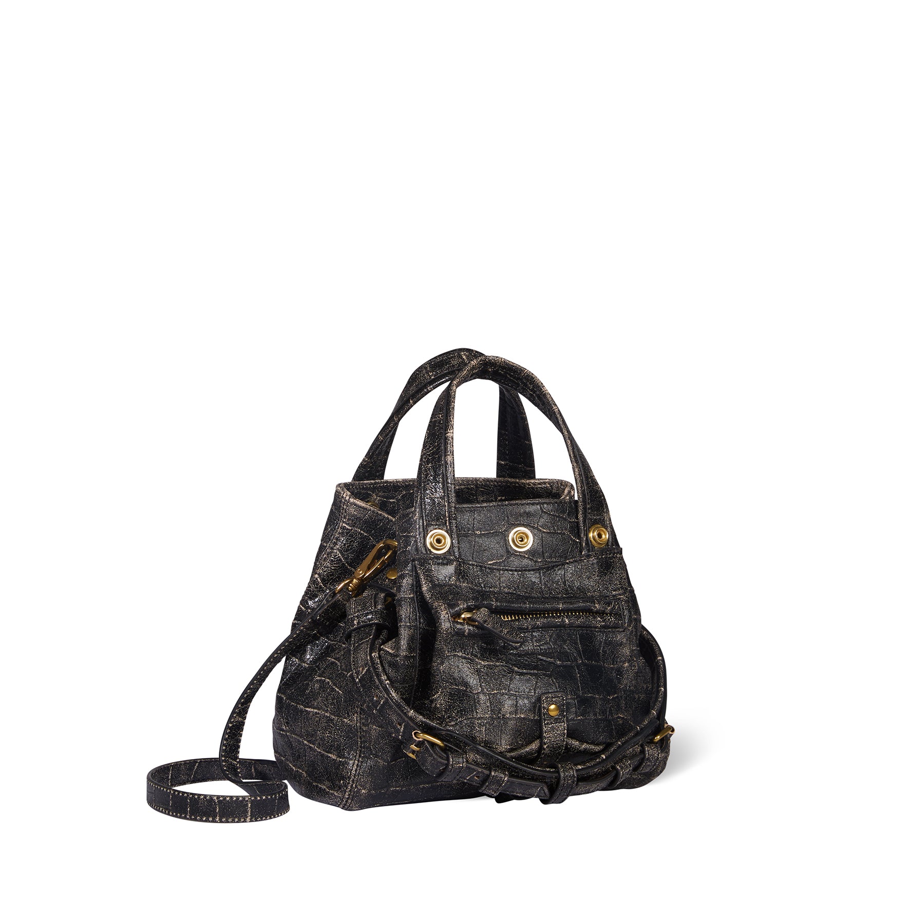 Billy Nano Bag Imprimé Croco Grunge Sheepskin – Jérôme Dreyfuss
