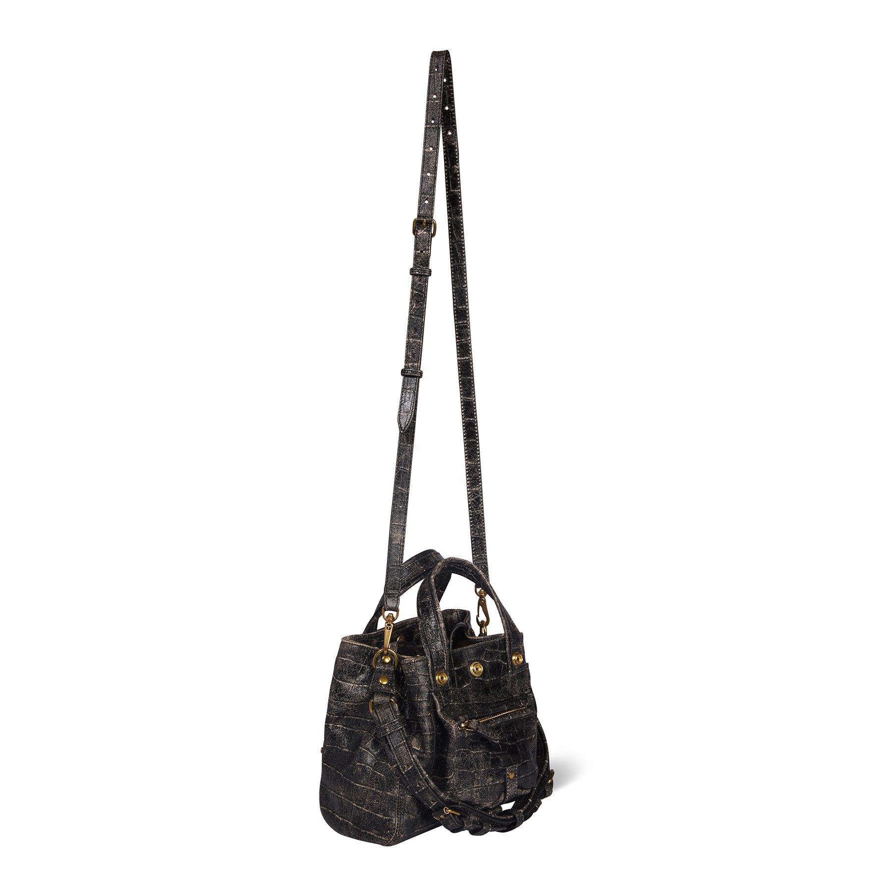 Sac Billy Nano Mouton Imprimé Croco Grunge