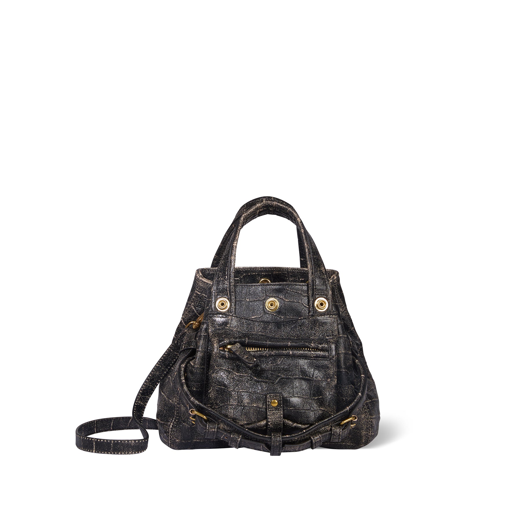 Sac Billy Nano Mouton Imprimé Croco Grunge