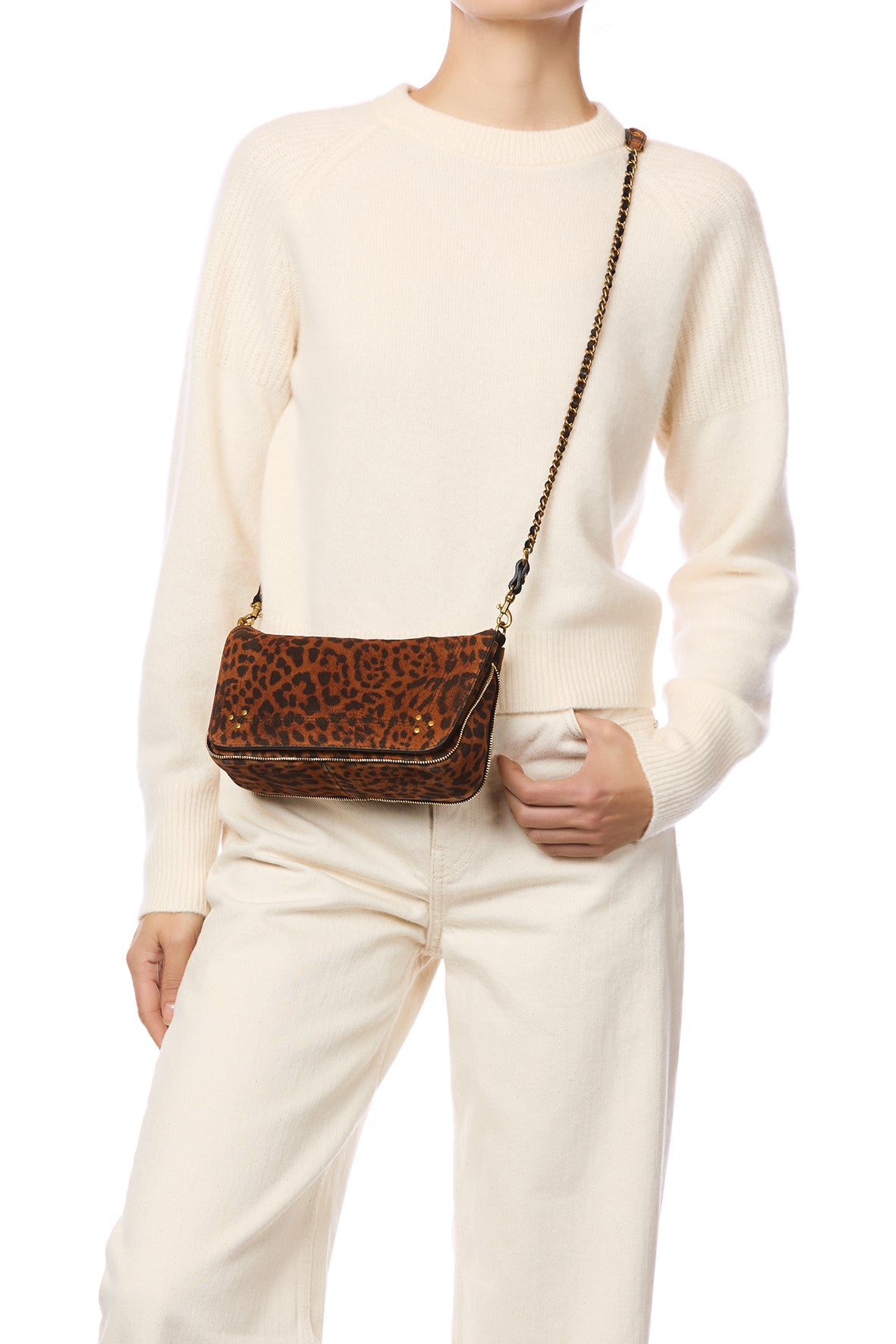 Sac Bobi S croute velours Chat Sauvage