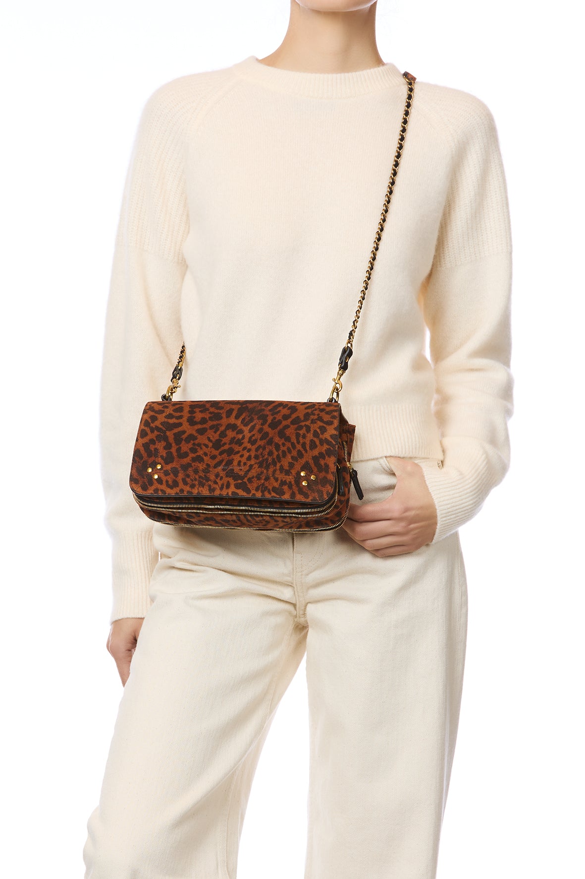 Sac Bobi croute velours Chat Sauvage