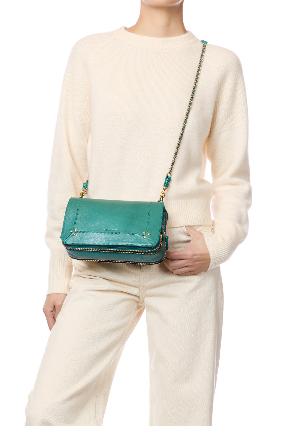 Sac Bobi Chèvre Turquoise