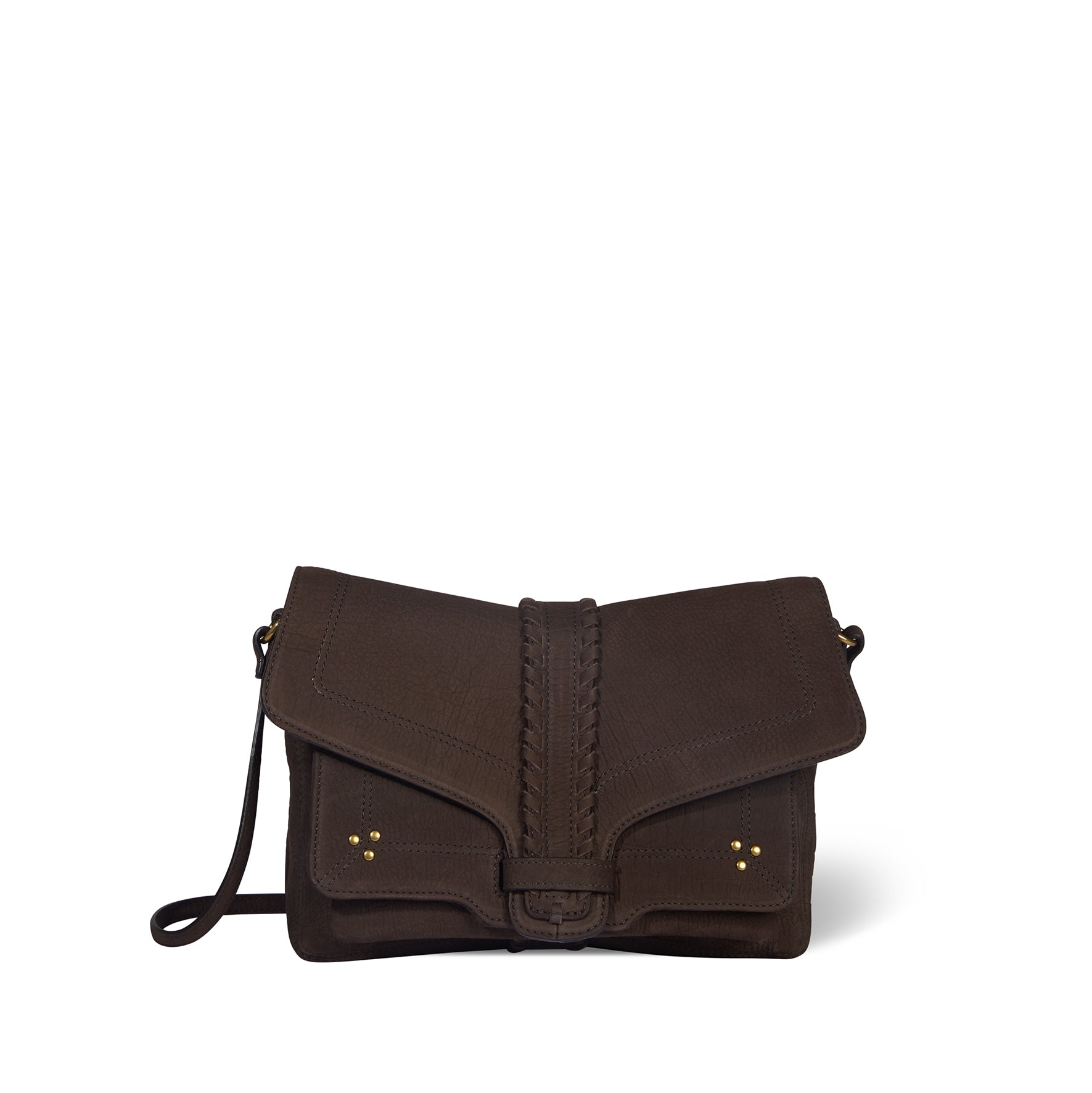 Sac Harry M taurillon Imprimé Croco Moka