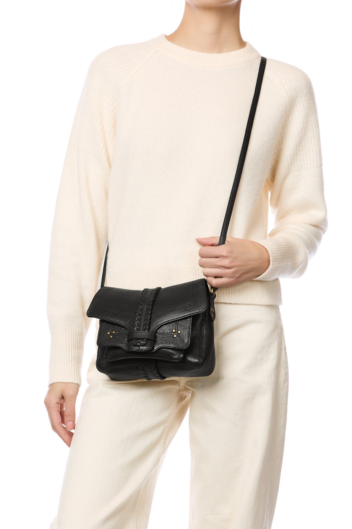 Harry S Bag Noir Grainé Goatskin – Jérôme Dreyfuss