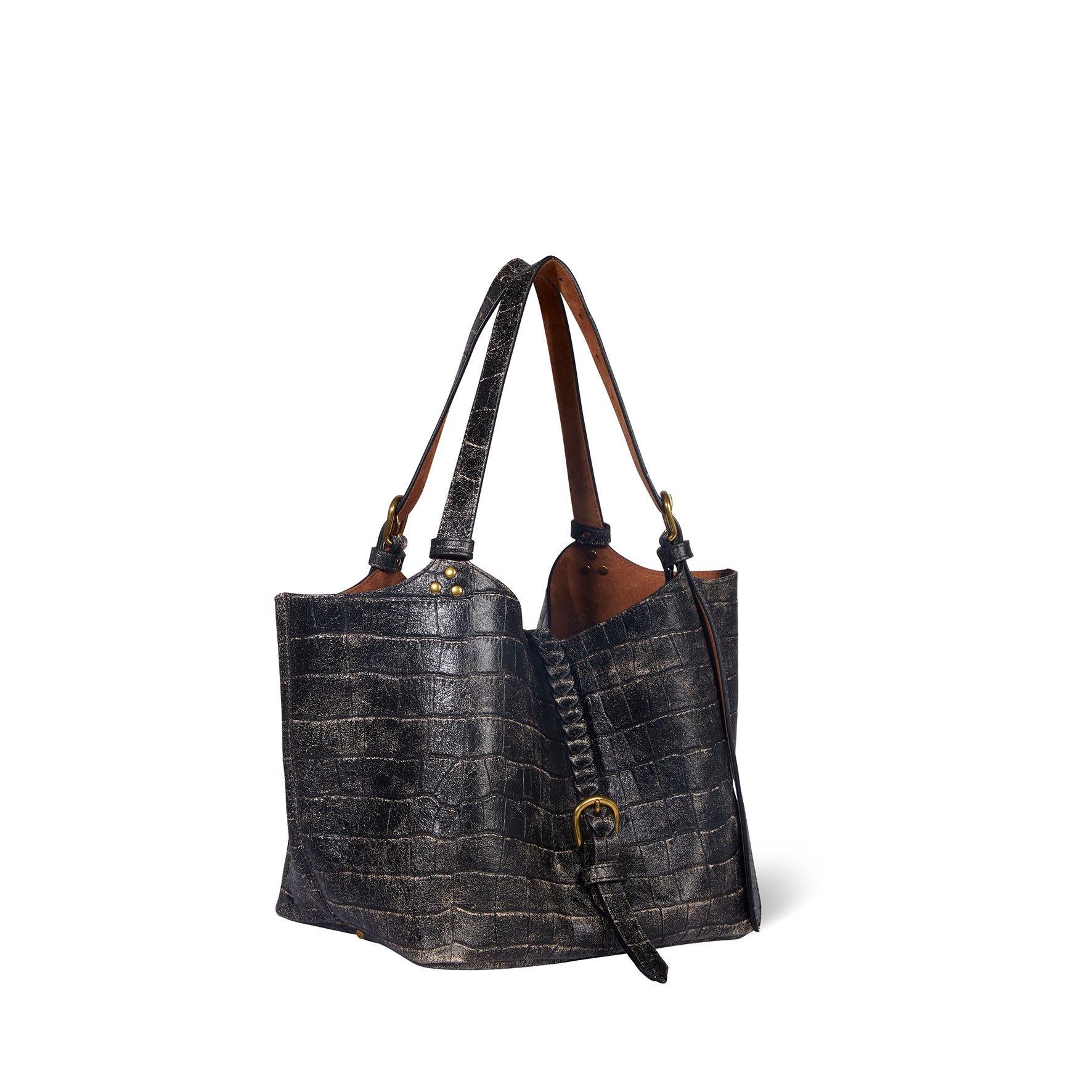 Sac Cabas Joseph S Mouton Imprimé Croco Grunge