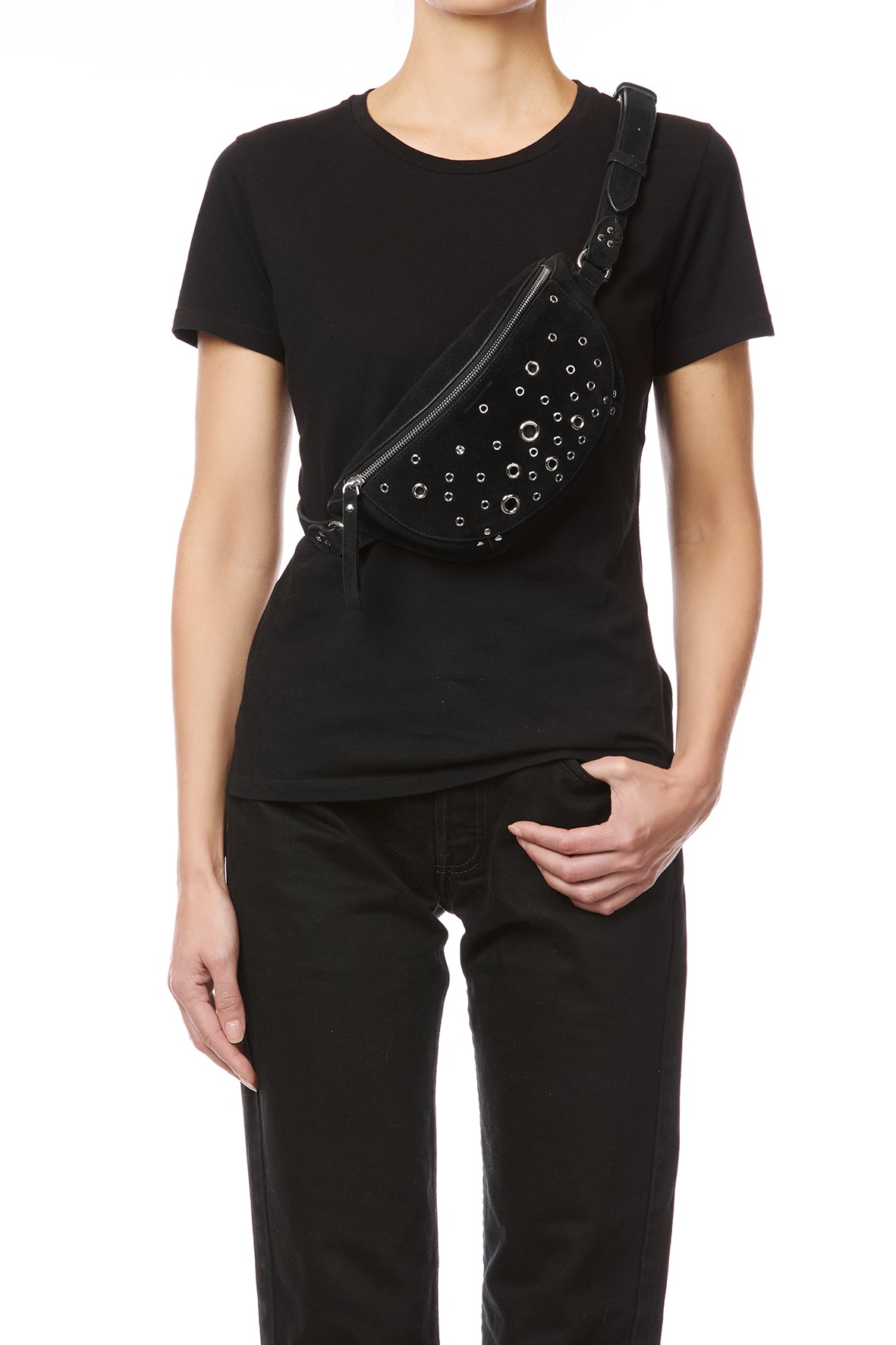 Sac Lino banane croute velours Tandem