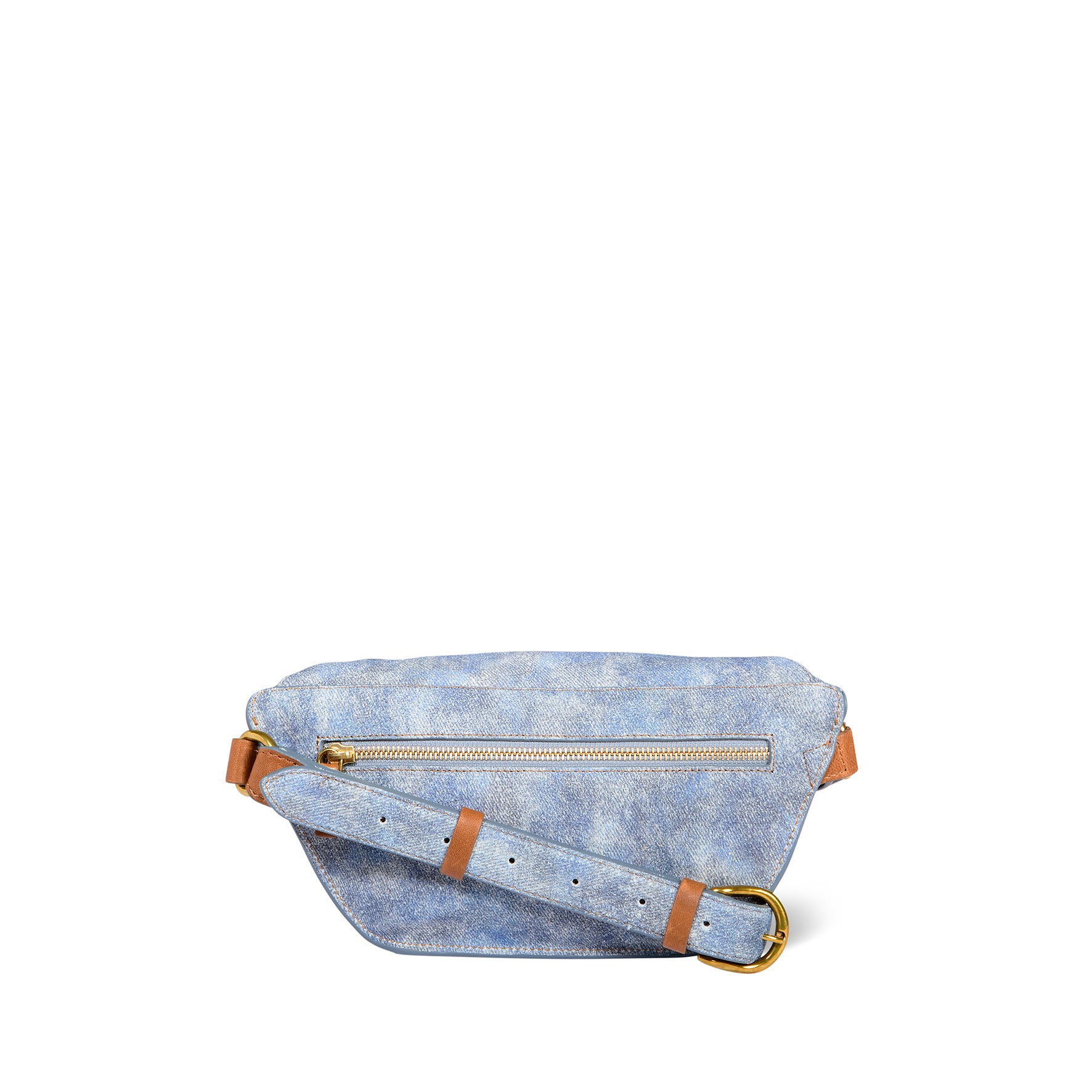 Sac Lino banane croute velours Washed Jean's